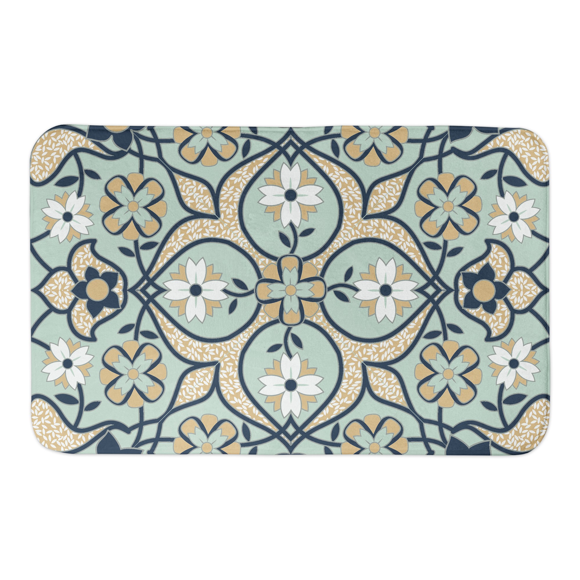 Mint Tile 34x21 Bath Mat