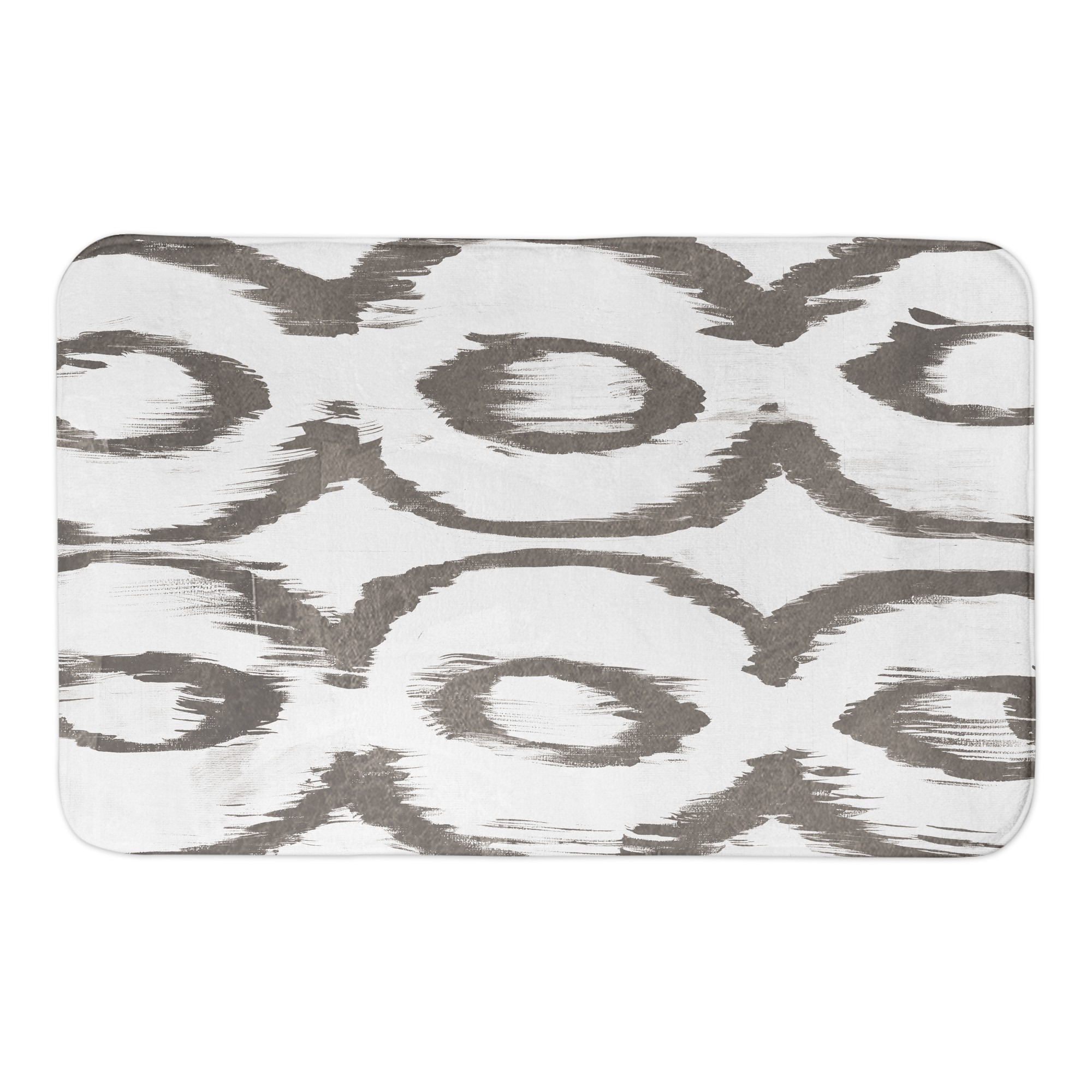 Taupe Cat Eye 34x21 Bath Mat