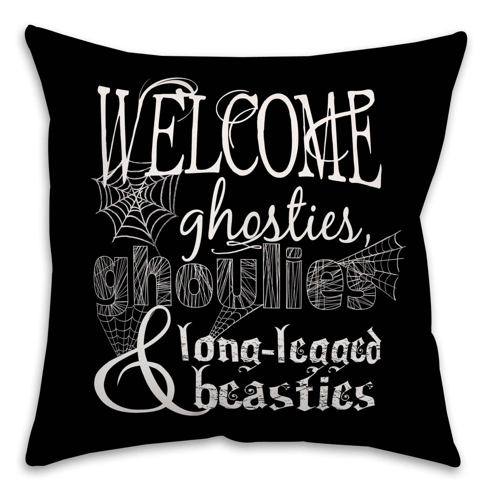 A Monster Welcome Pillow