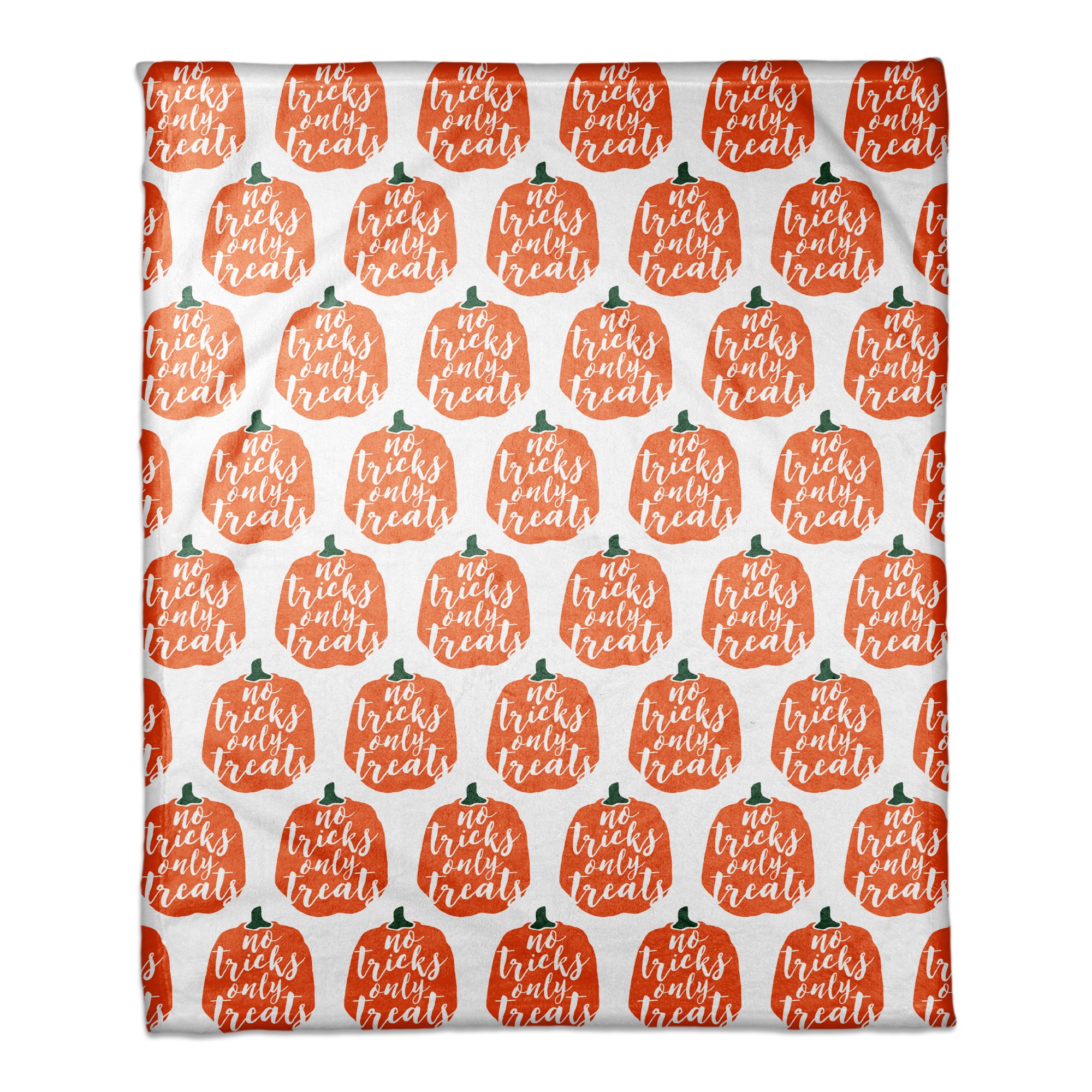 Pumpkin Pattern Throw