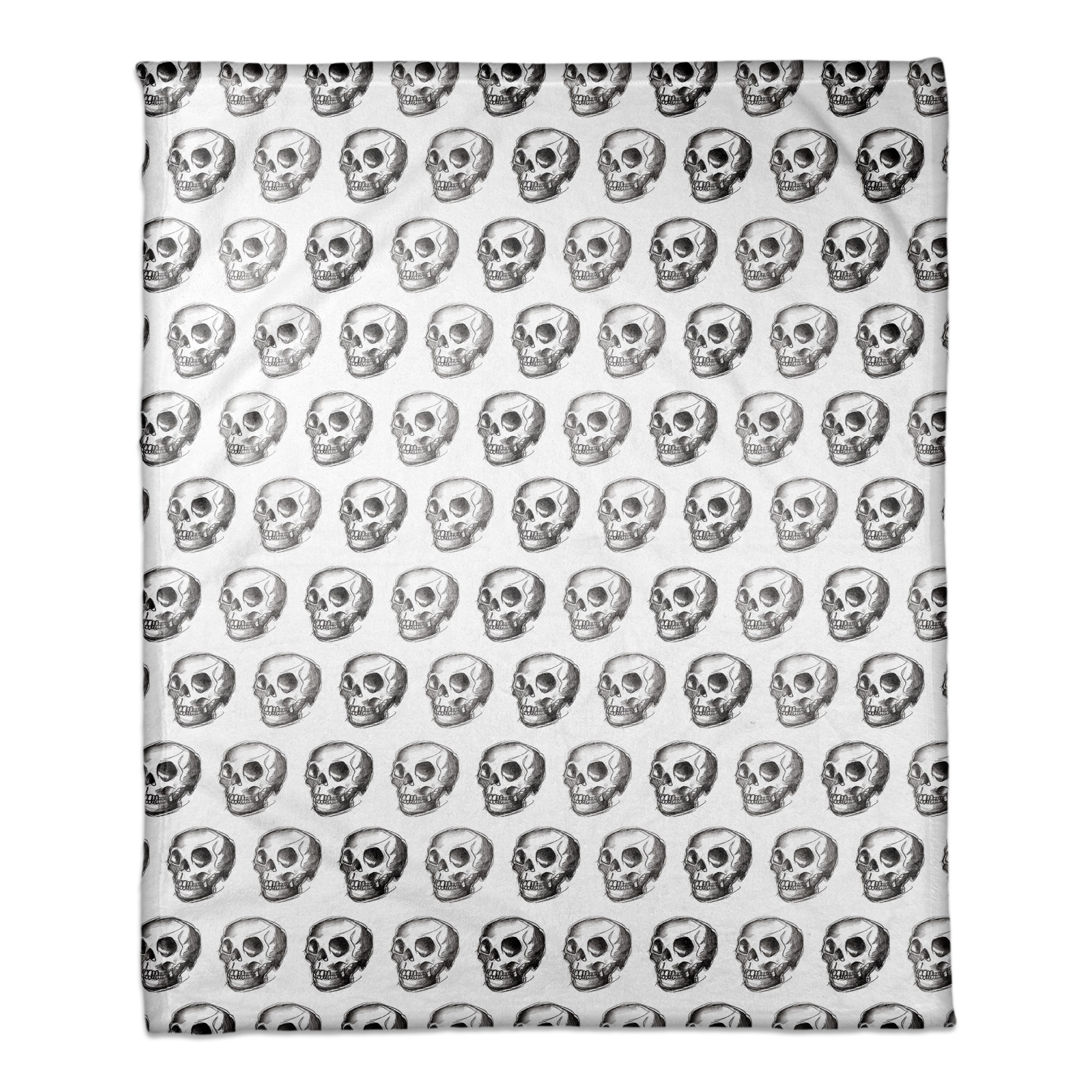 Skull Pattern Throw