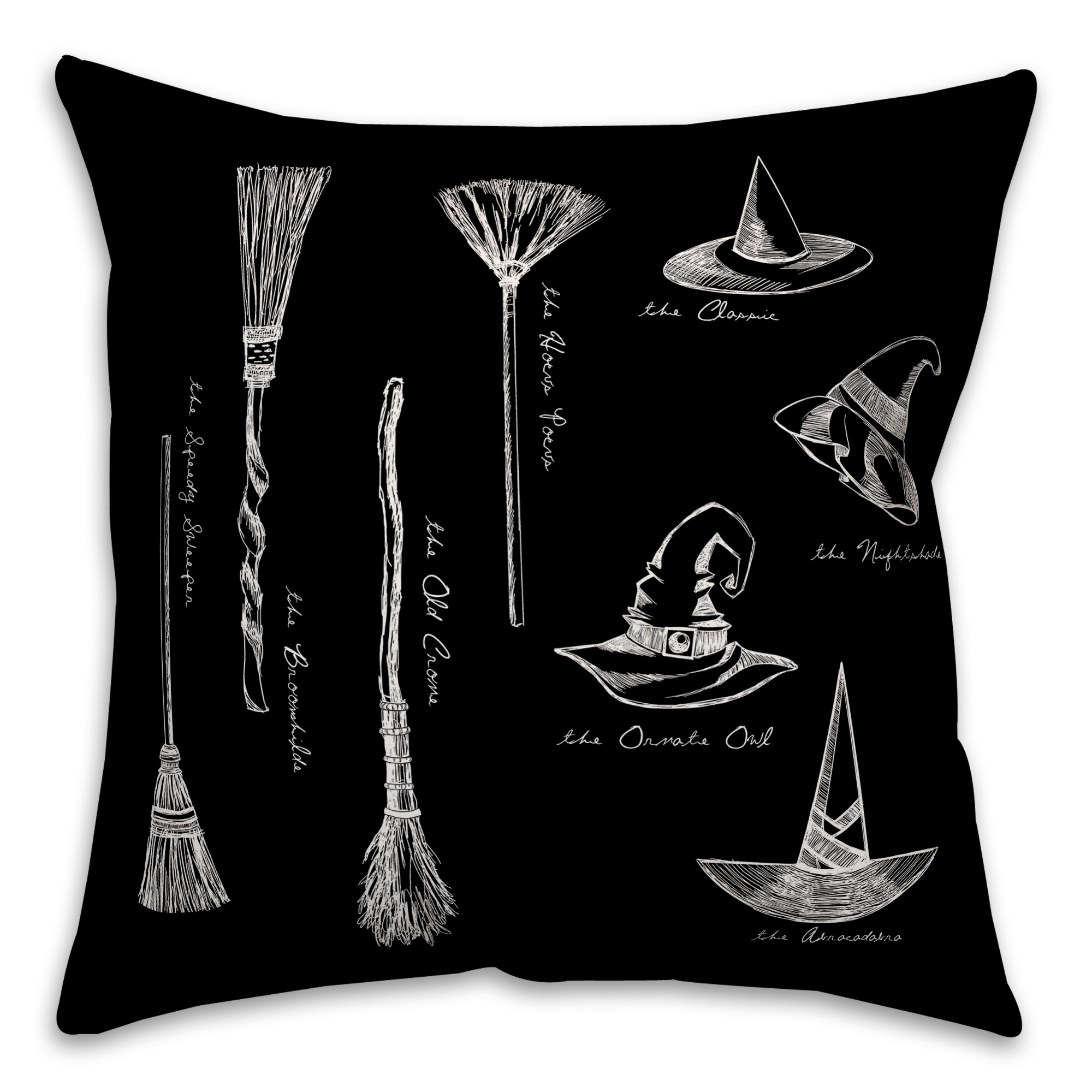 Witch Accessories Pillow
