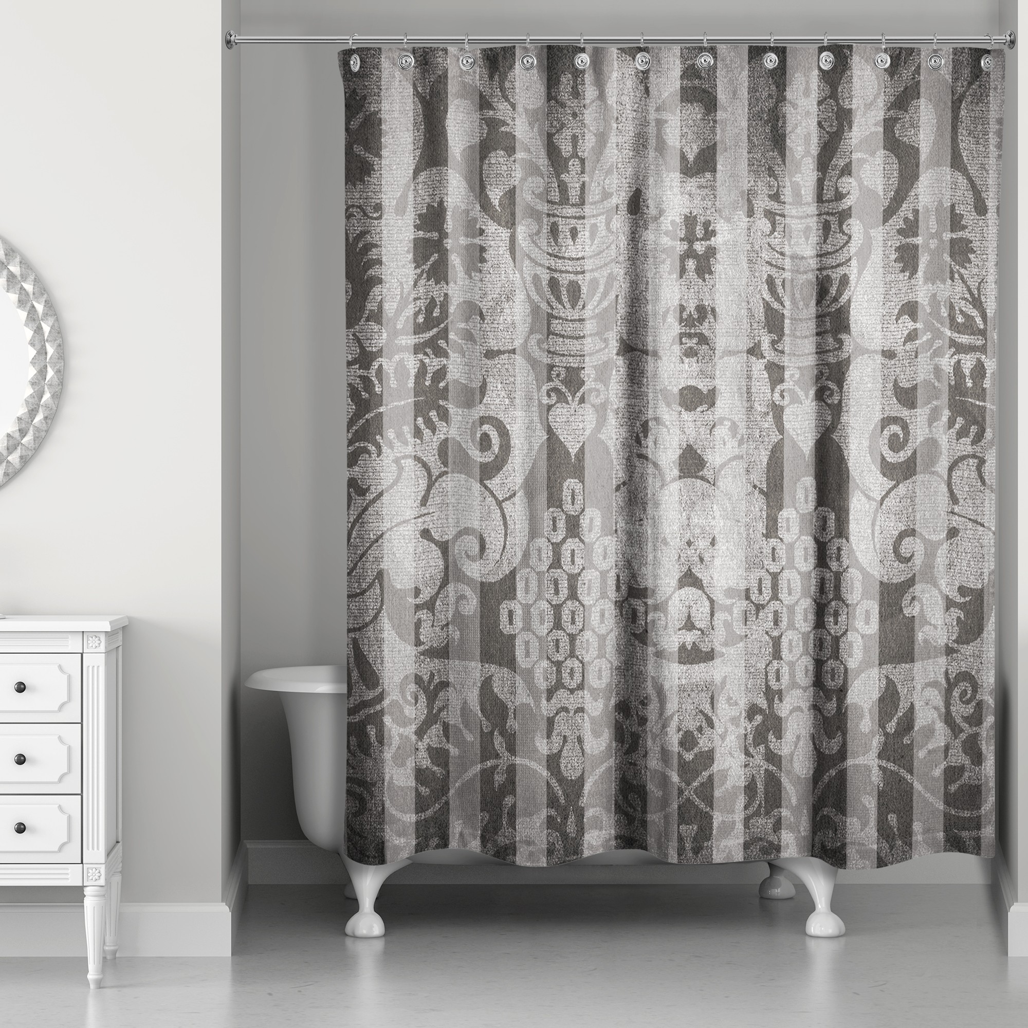 Spooky Pattern II 71x74 Shower Curtain