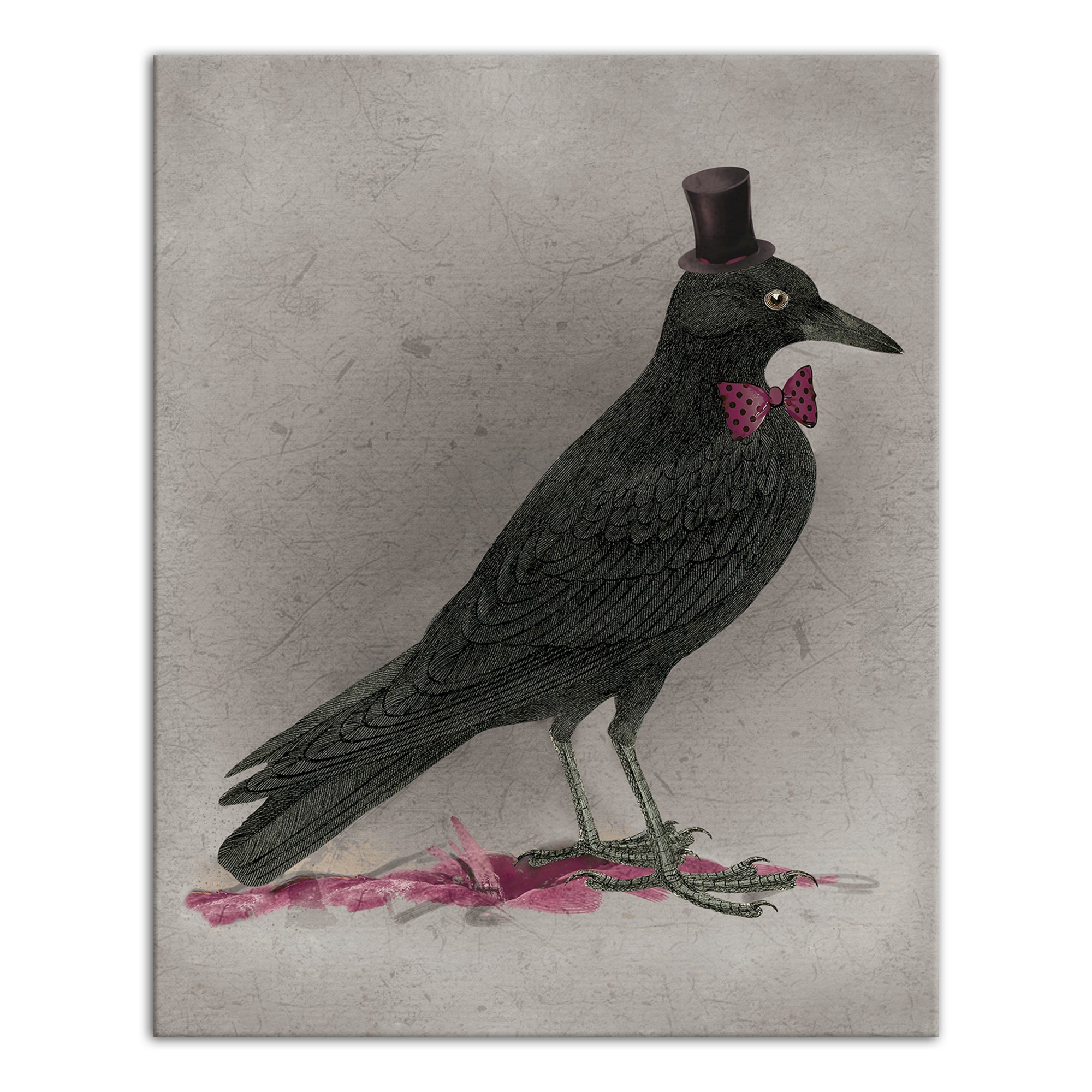 Stylish Crow Wall Art