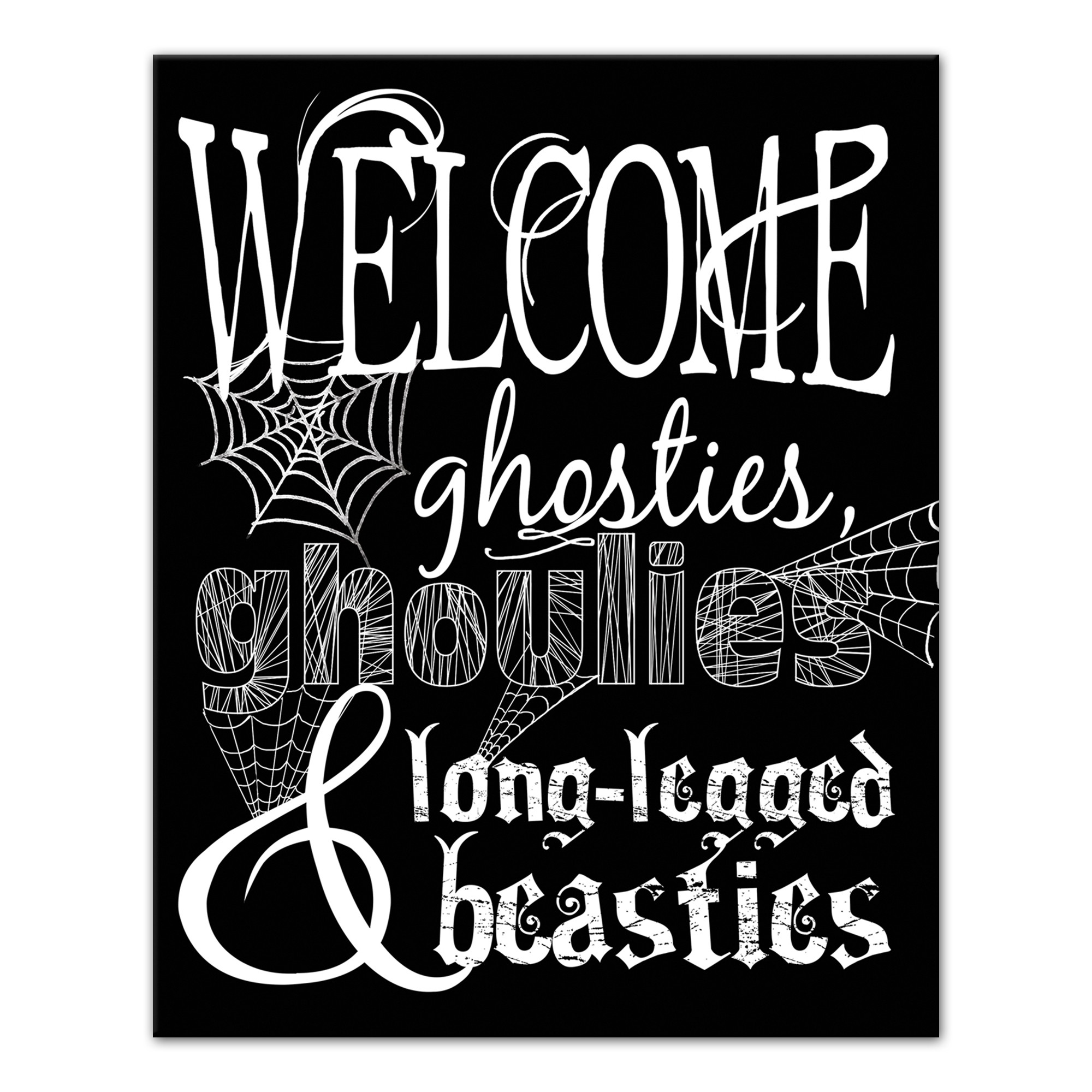 A Haunting Welcome Wall Art