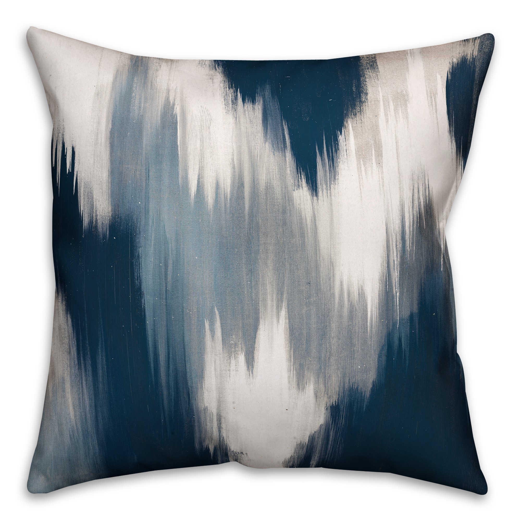 Abstract Blue Pattern Pillow Cover