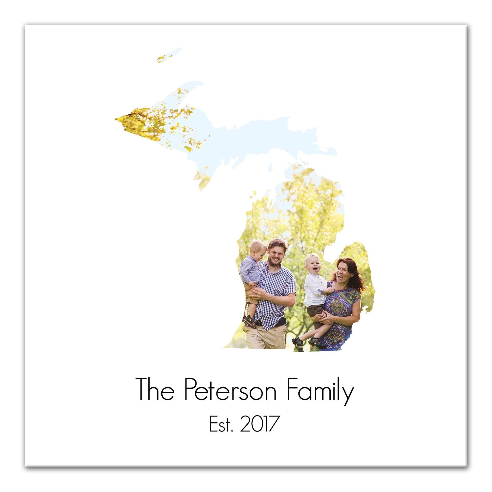 Michigan Family Wall Art
