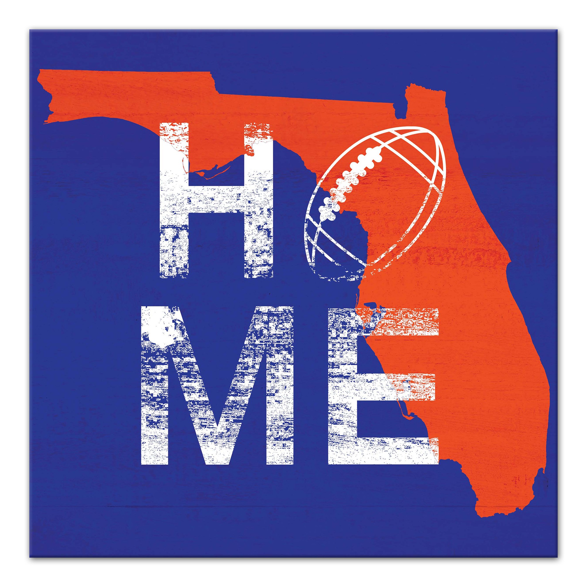 Designs Direct Creative Group Florida Football State Pride 16x16 Canvas Wall Art