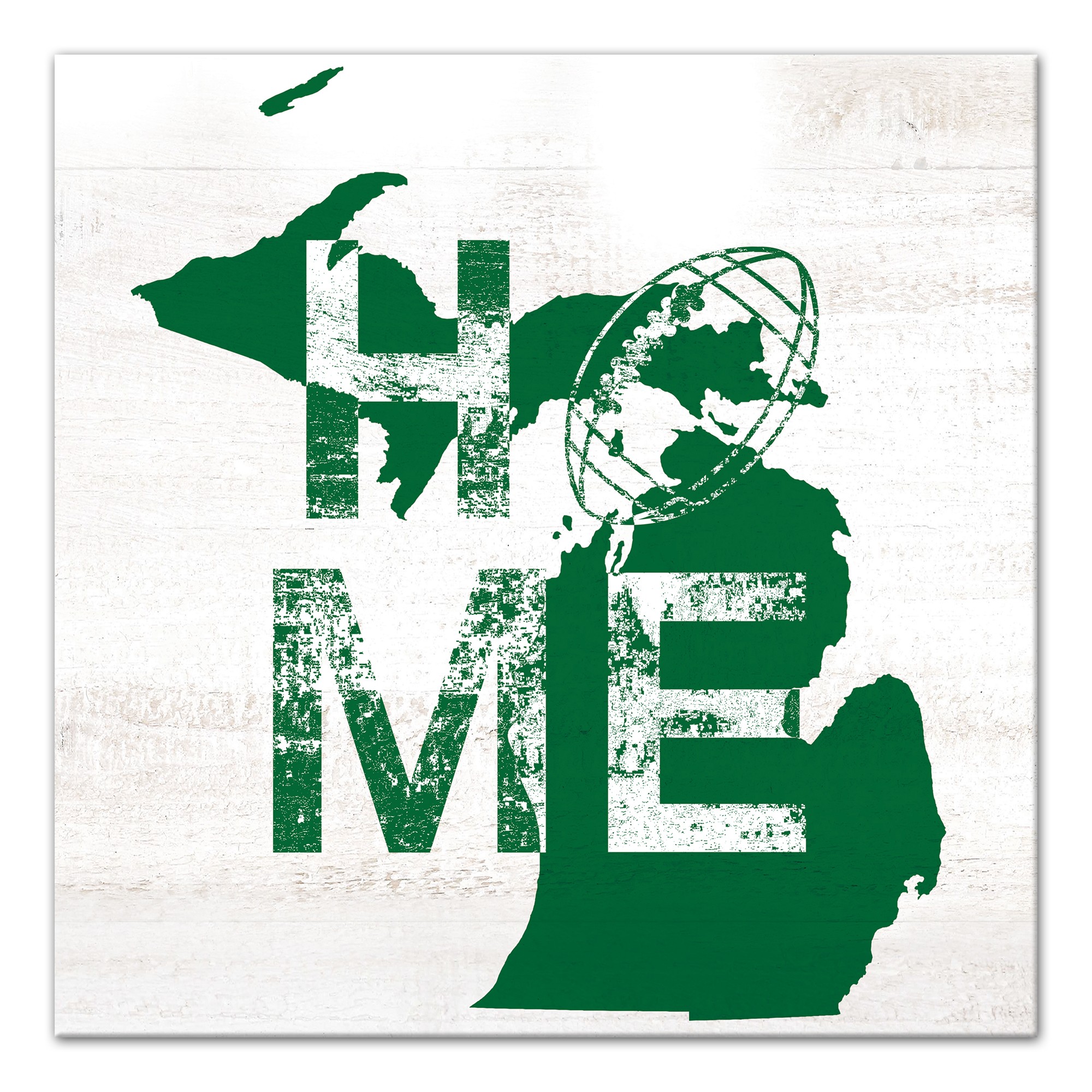 Designs Direct Creative Group Michigan Football State Pride 16x16 Canvas Wall Art