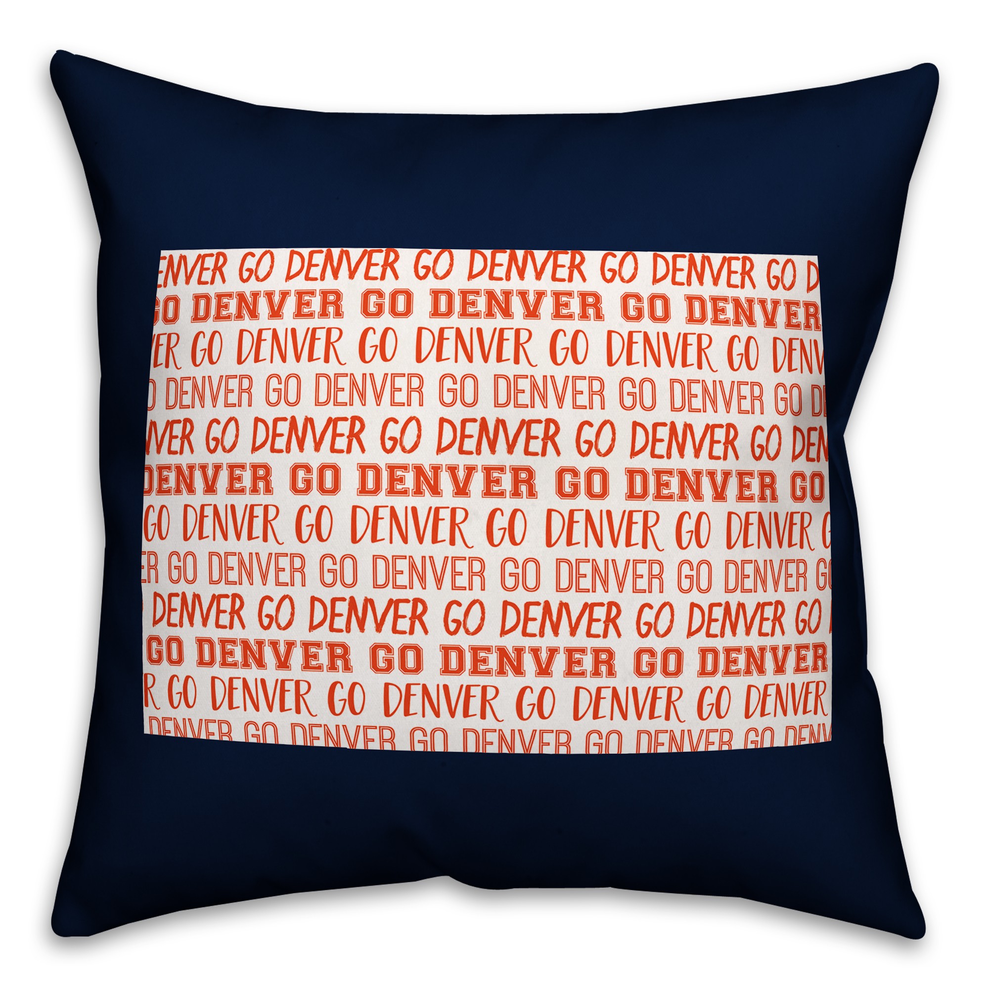 Blue Colorado Go Team 16x16 Spun Poly Pillow