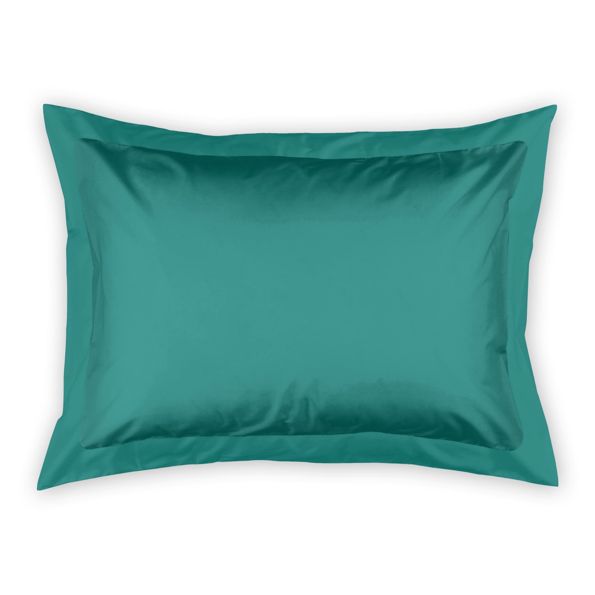 Green Standard Brushed Poly Sham