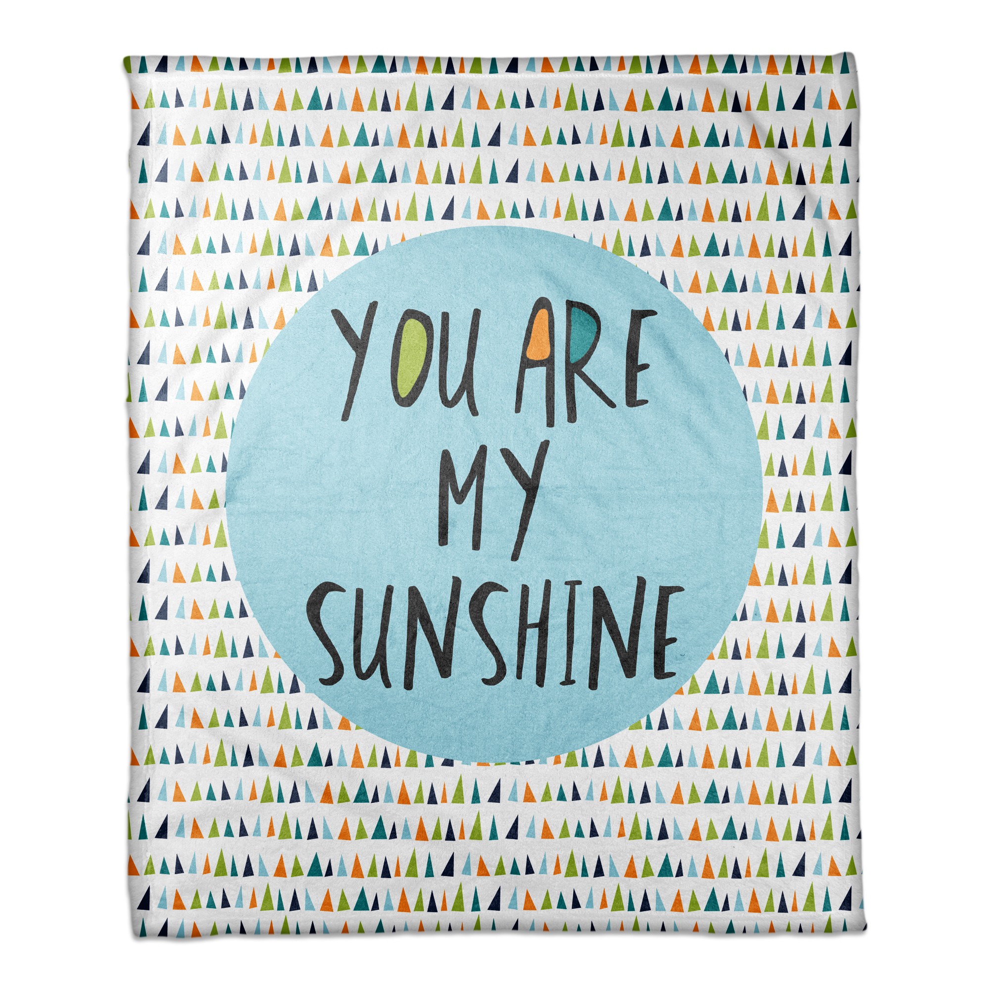 You Are My Sunshine - Blue 50x60 Coral Fleece Blanket