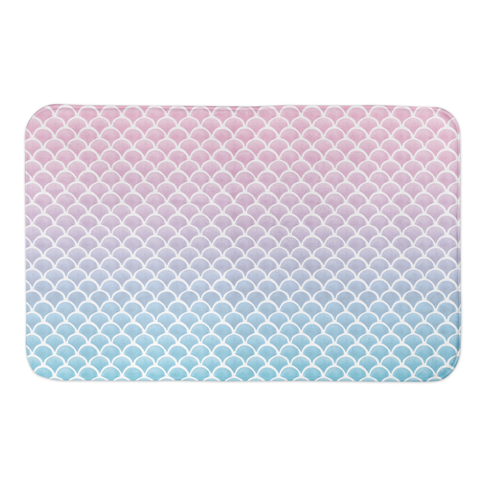 Mermaid Scales 24x17 Bath Mat