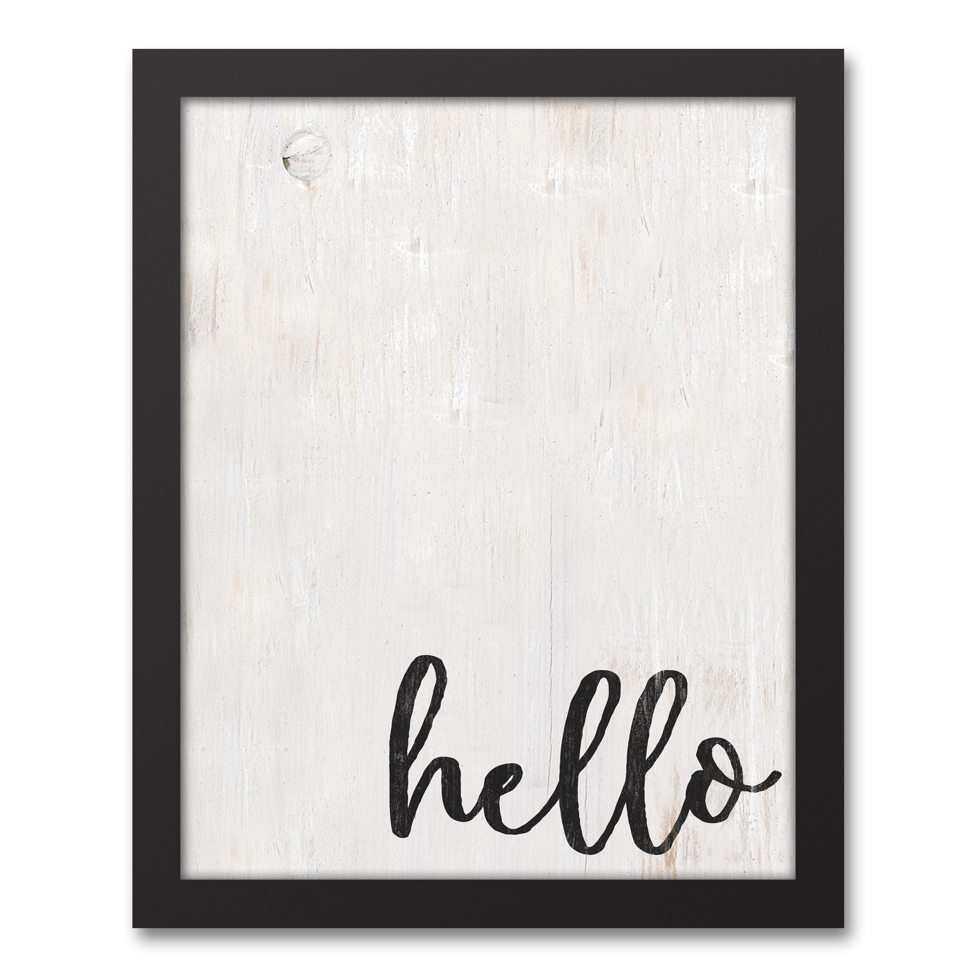 Hello Wall Art