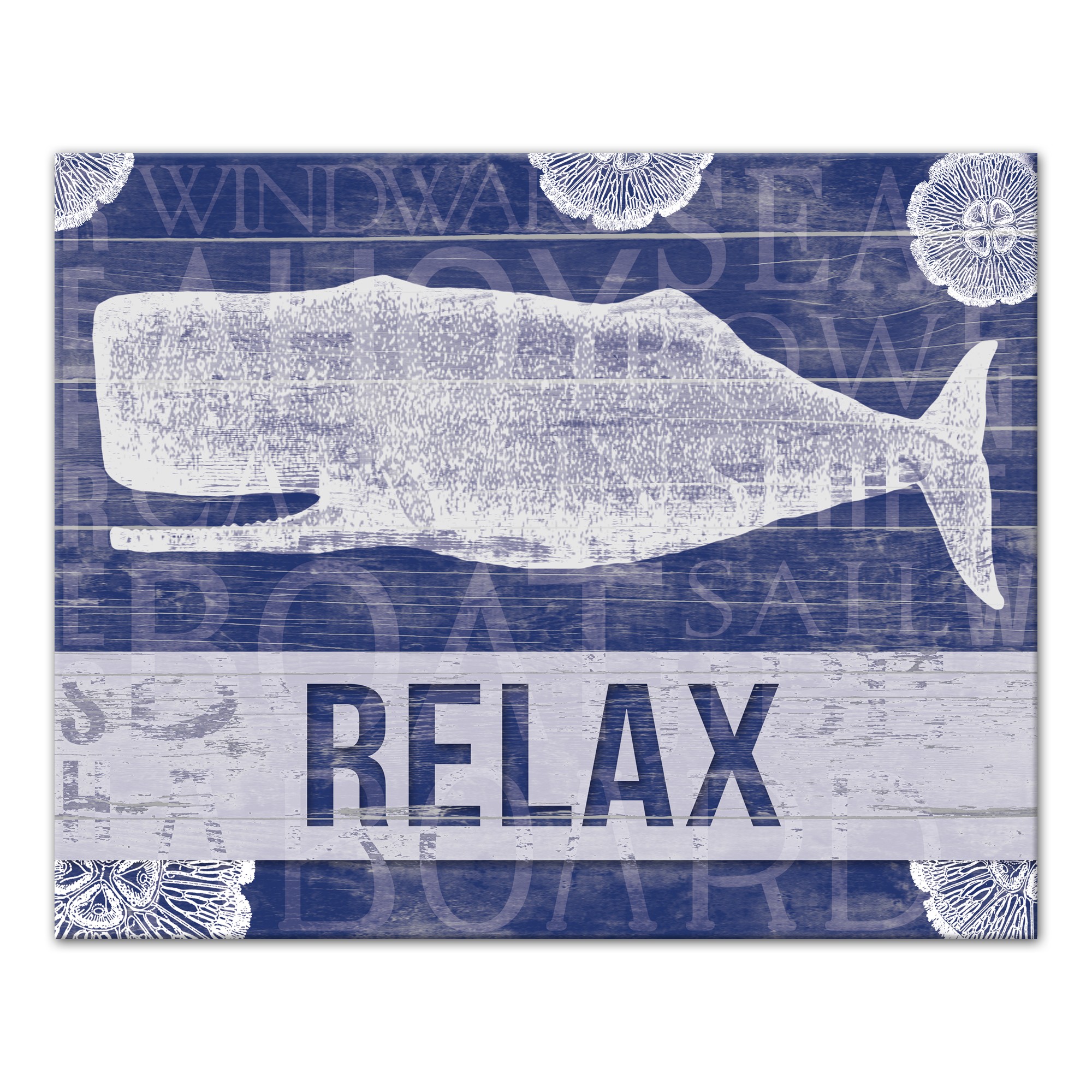Relax Whale Wall Art