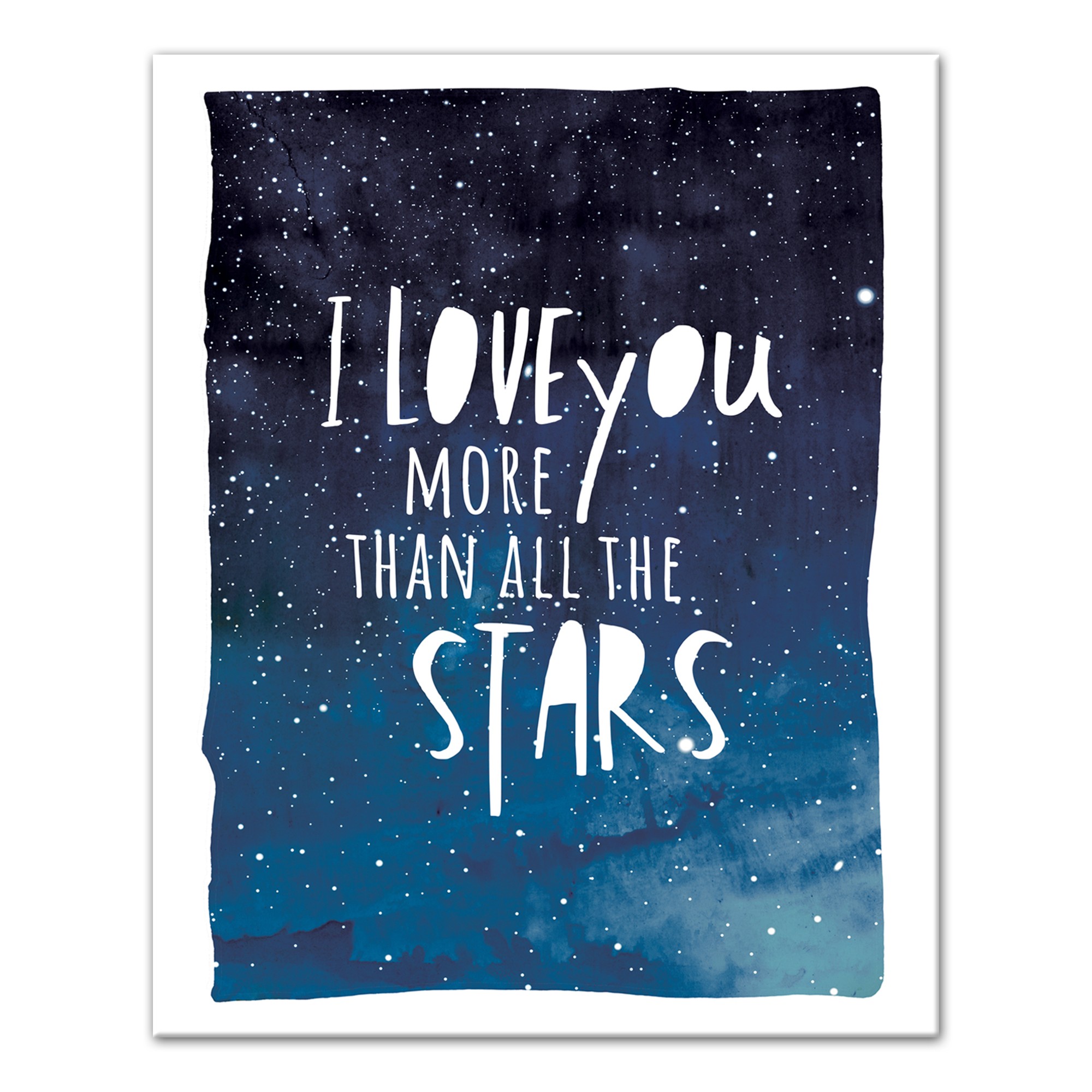 I Love You More Than All The Stars Wall Art