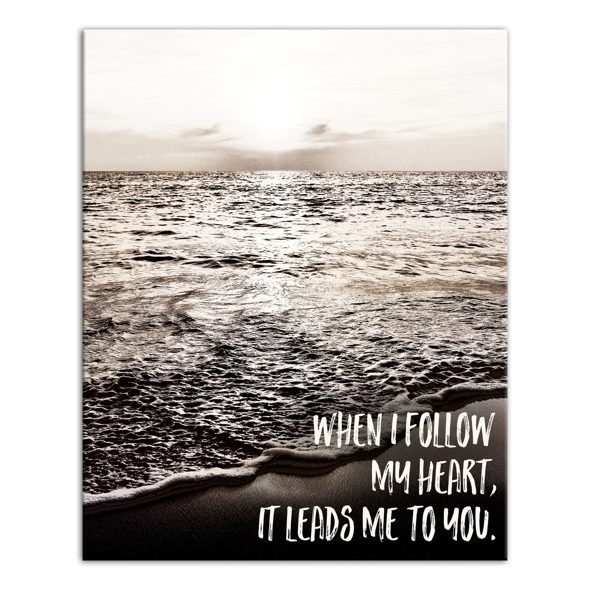 Sunset Beach  Wall Art