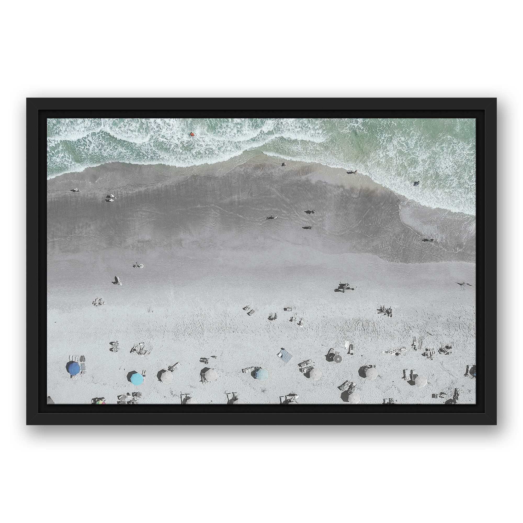 Aerial Beach Photo Wall Art