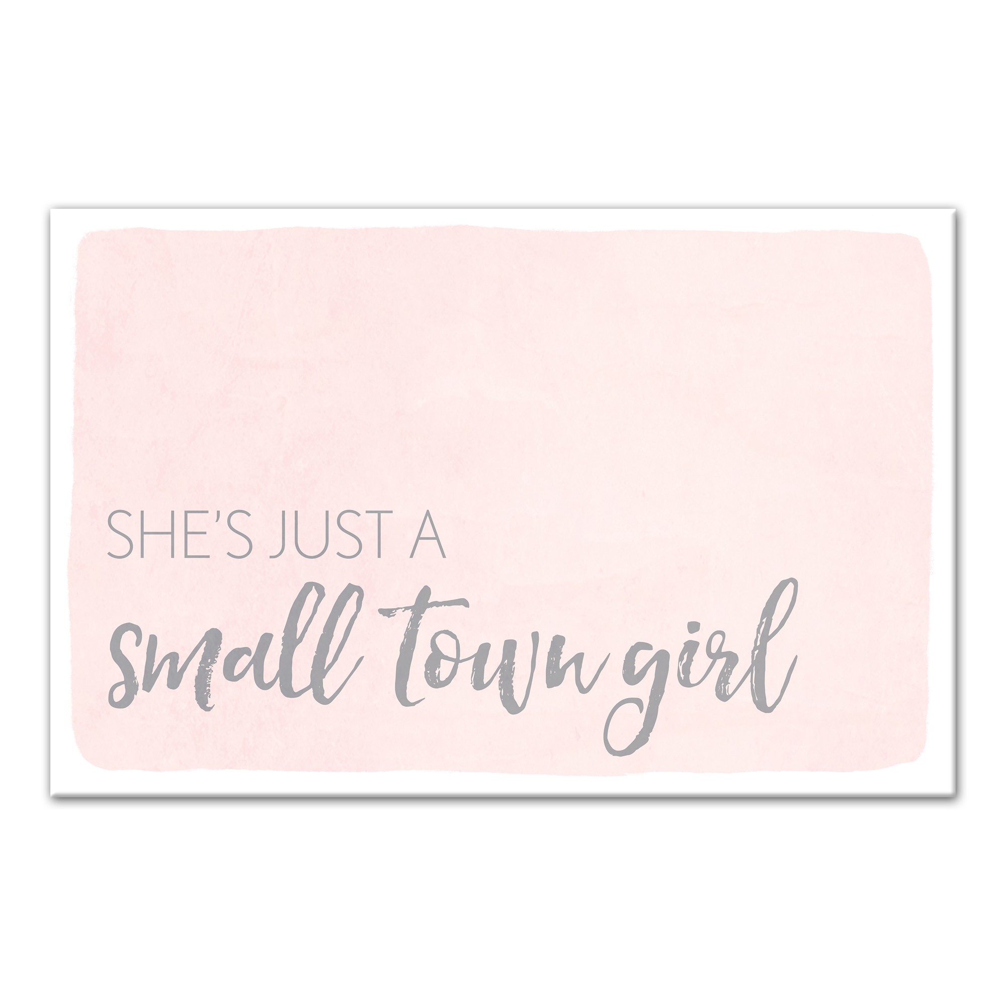 Small Town Girl 16x20 Canvas Wall Art