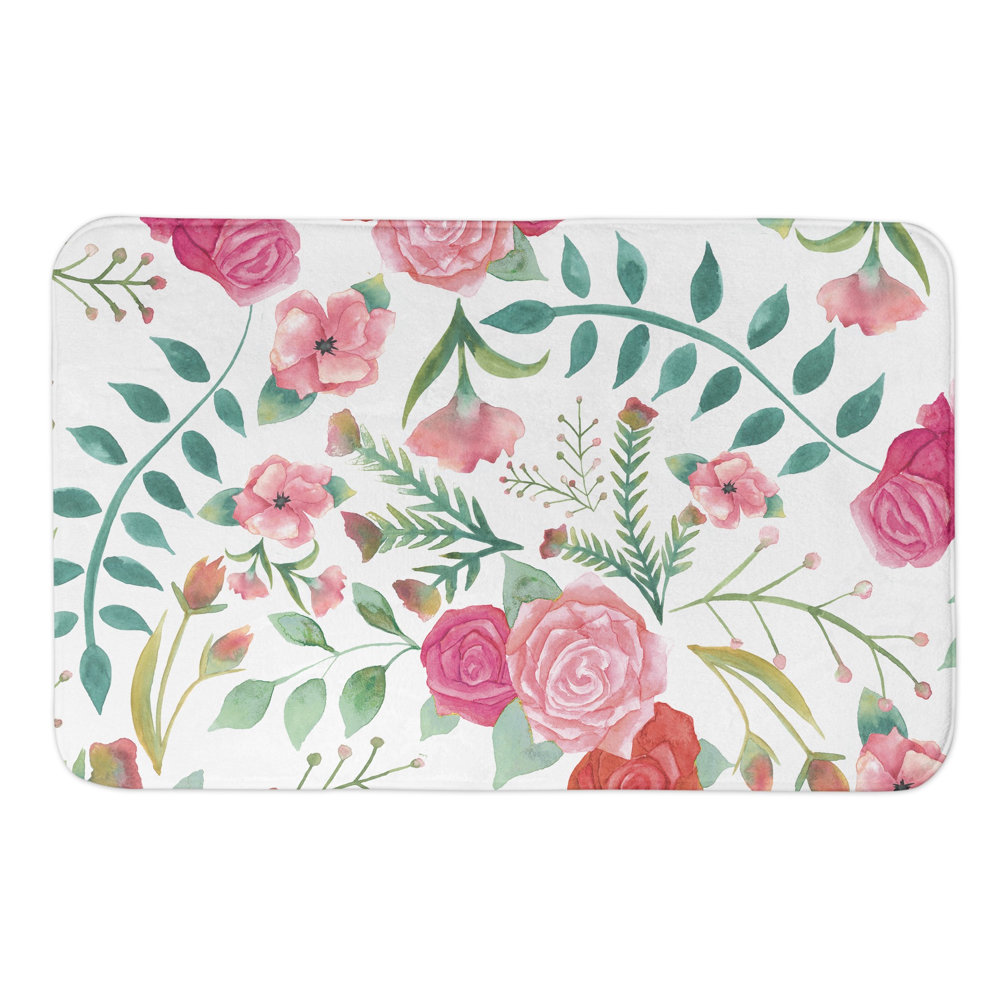 Southern Belle Florals 34x21 Bath Mat