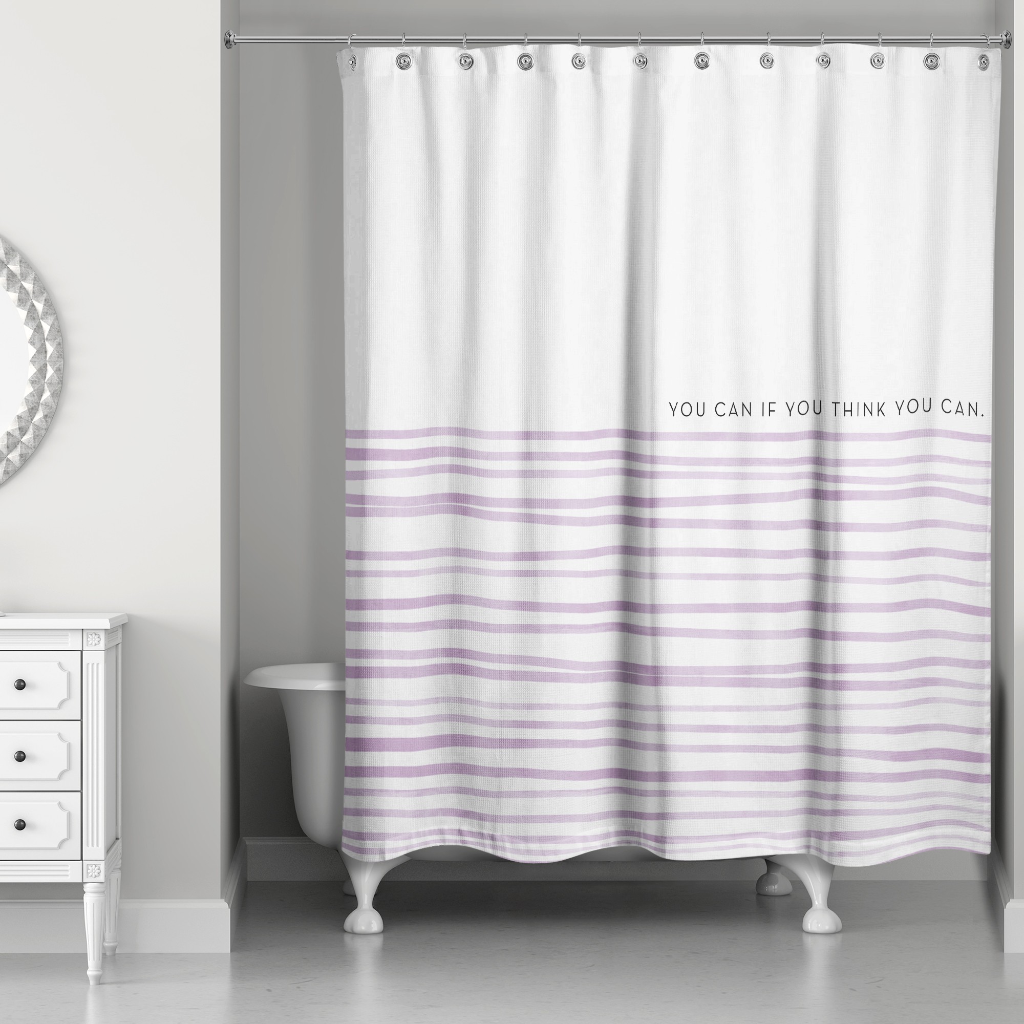 You Can 71x74 Shower Curtain