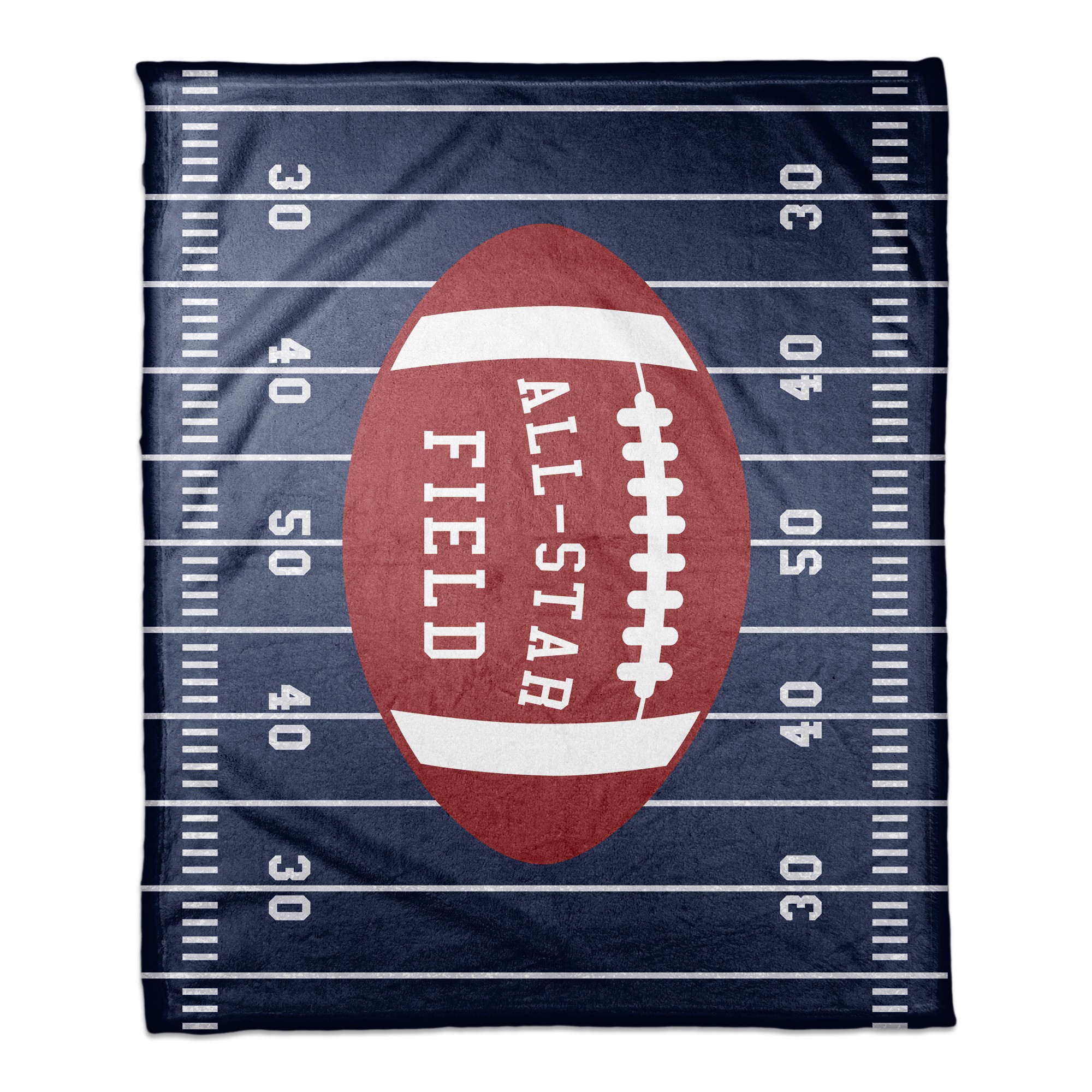 All-Star Field 50x60 Coral Fleece Blanket