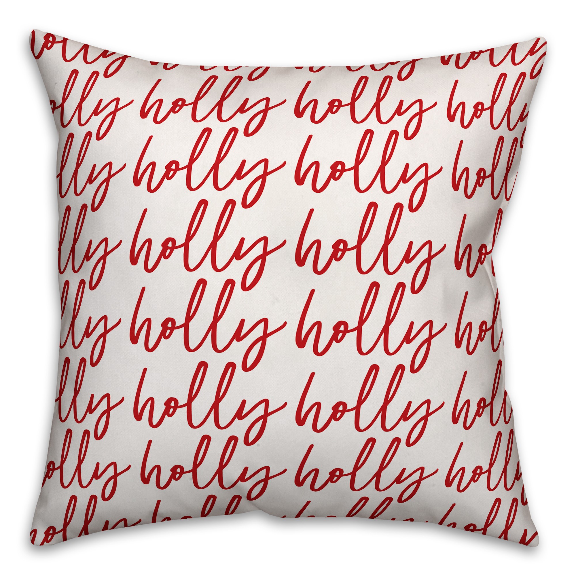 Holly Jolly Pillow