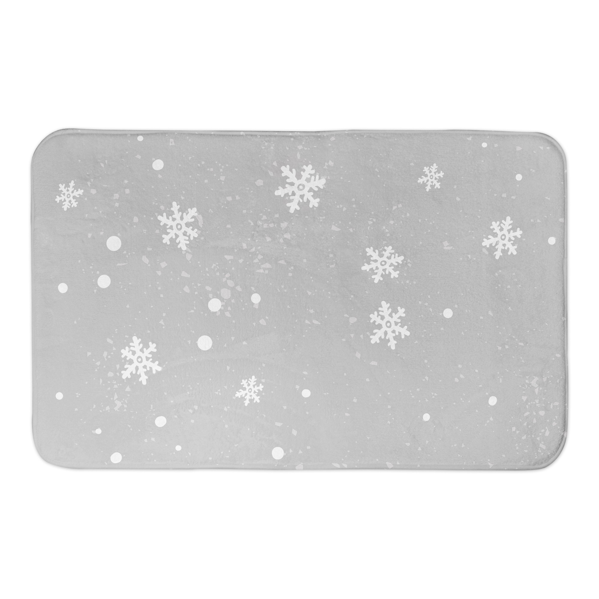 Let It Snow 34x21 Bath Mat