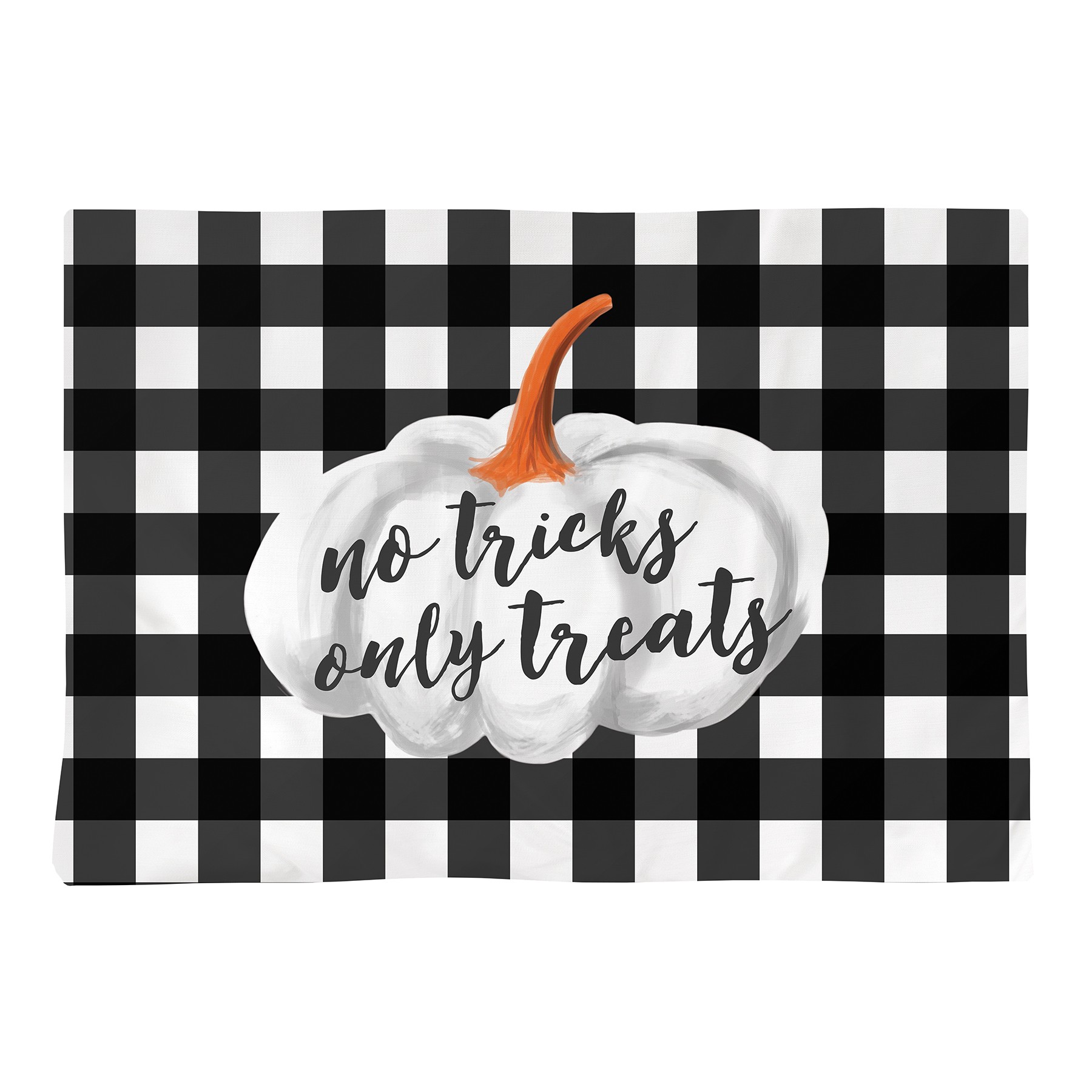 No Tricks Only Treats 18x14 Cotton Twill Placemat