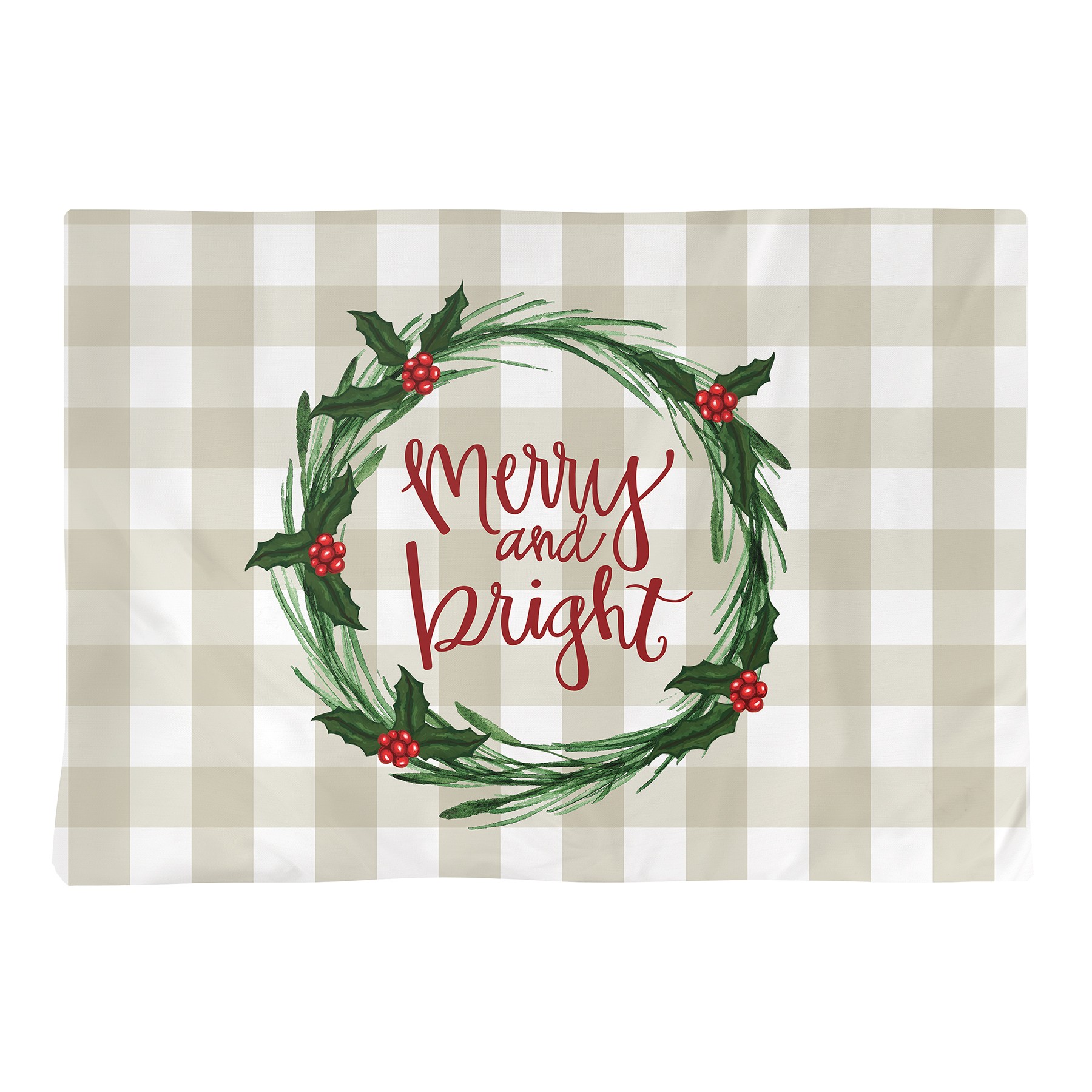 Merry & Bright 18x14 Cotton Twill Placemat