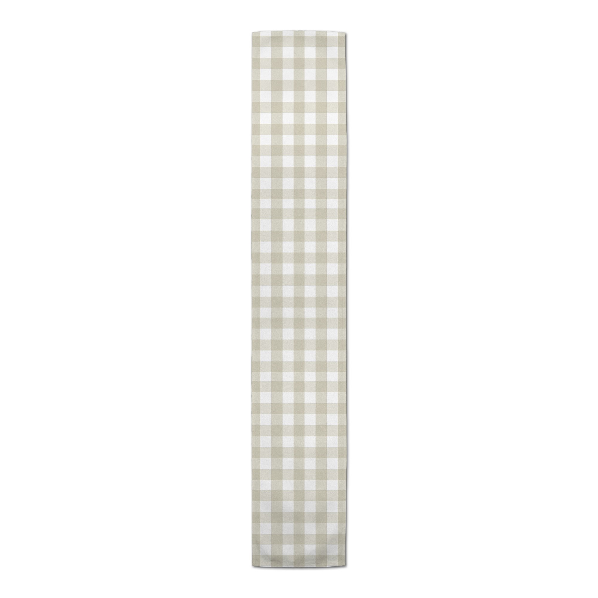 Tan Buffalo Check Runner