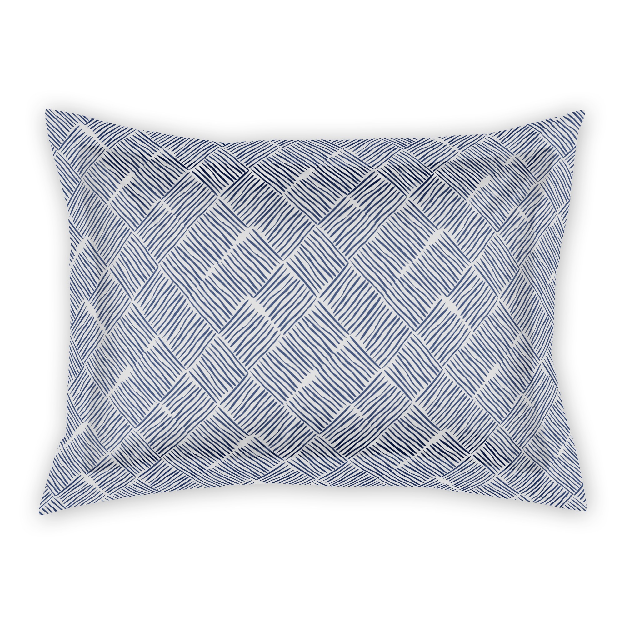 Blue Tribal Pattern Sham