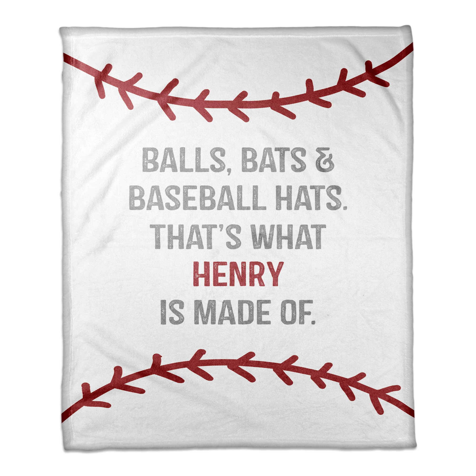 Baseball  30x40 Personalized Coral Fleece Blanket