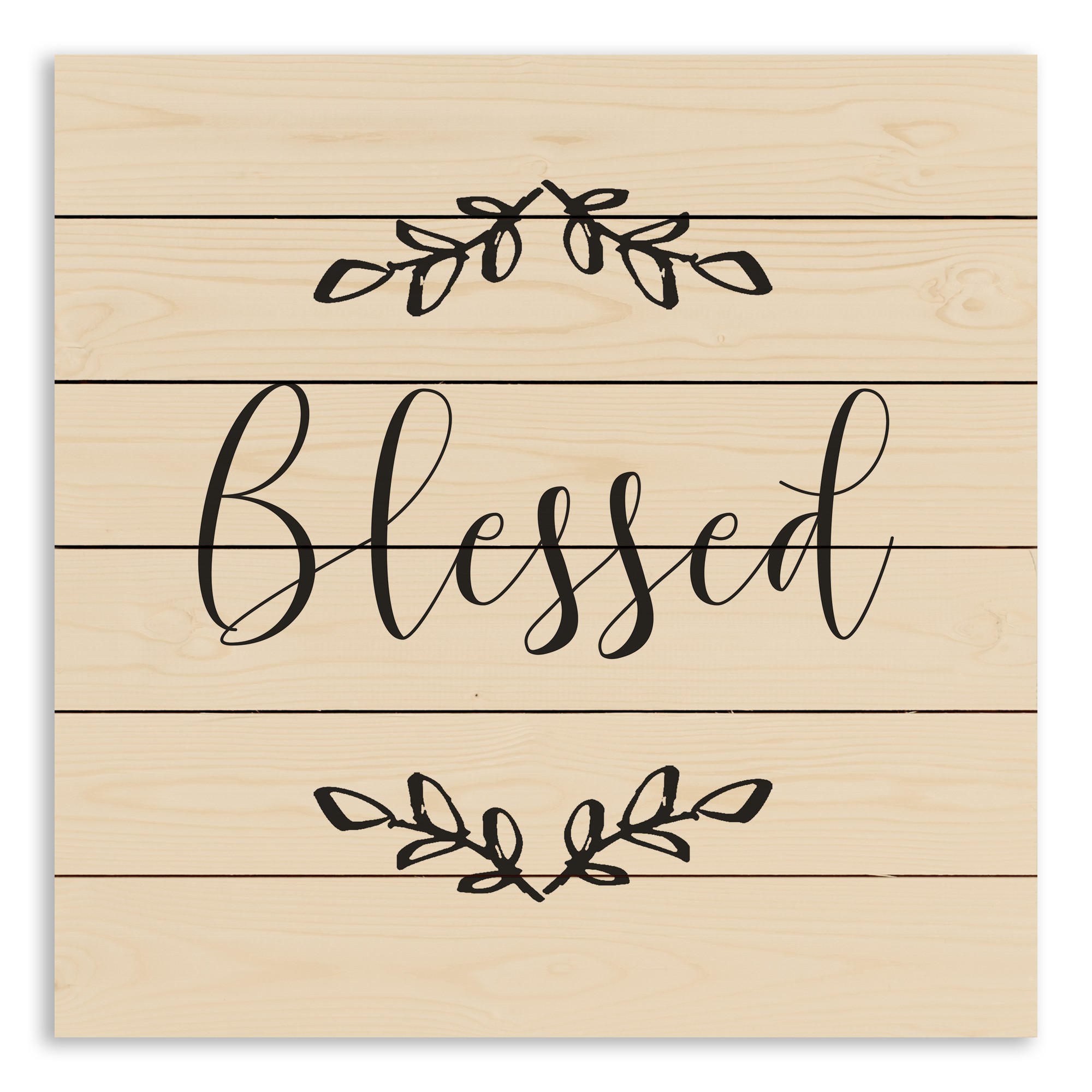 Blessed 21x21 Pallet Wood Art