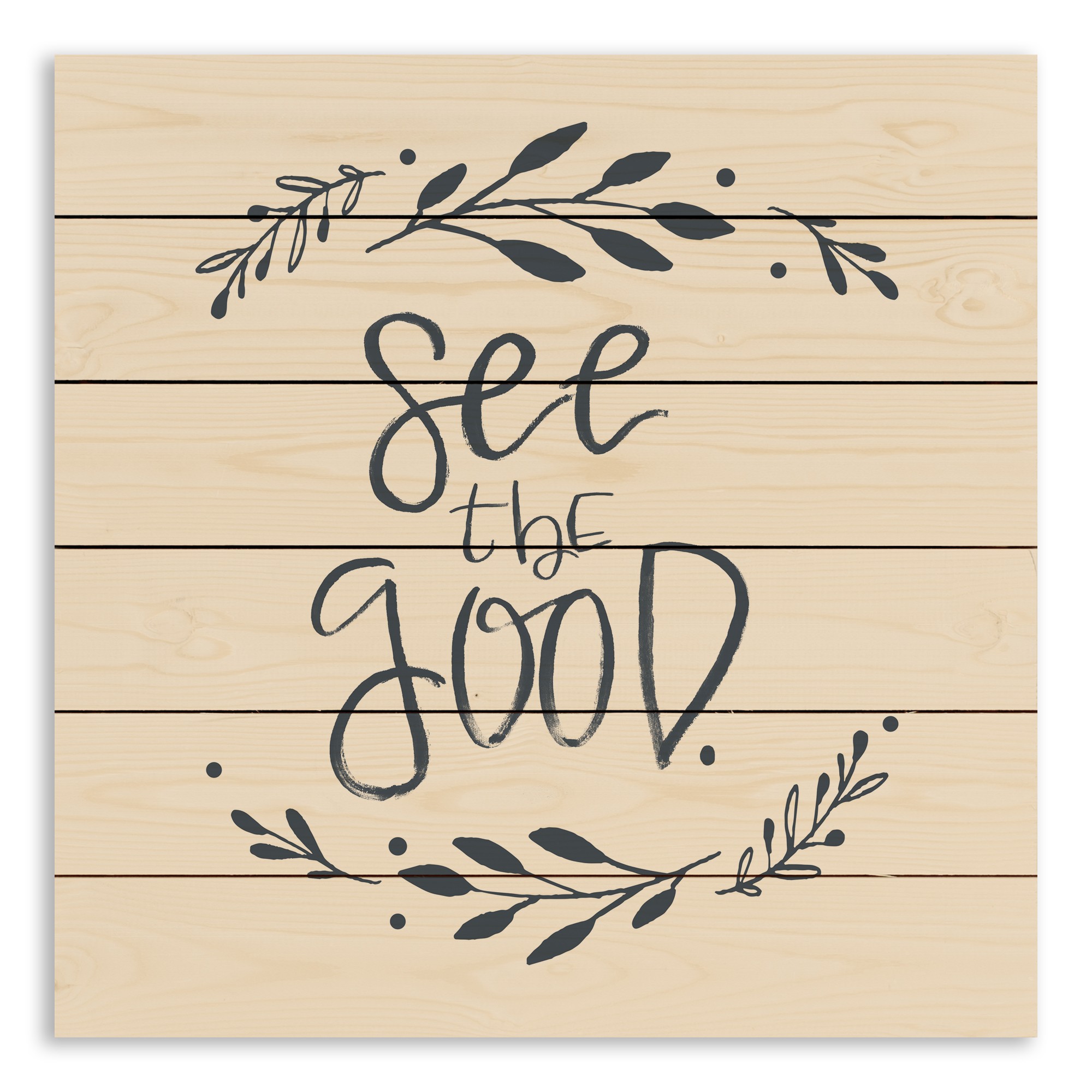 See the Good 21x21 Pallet Wood Art