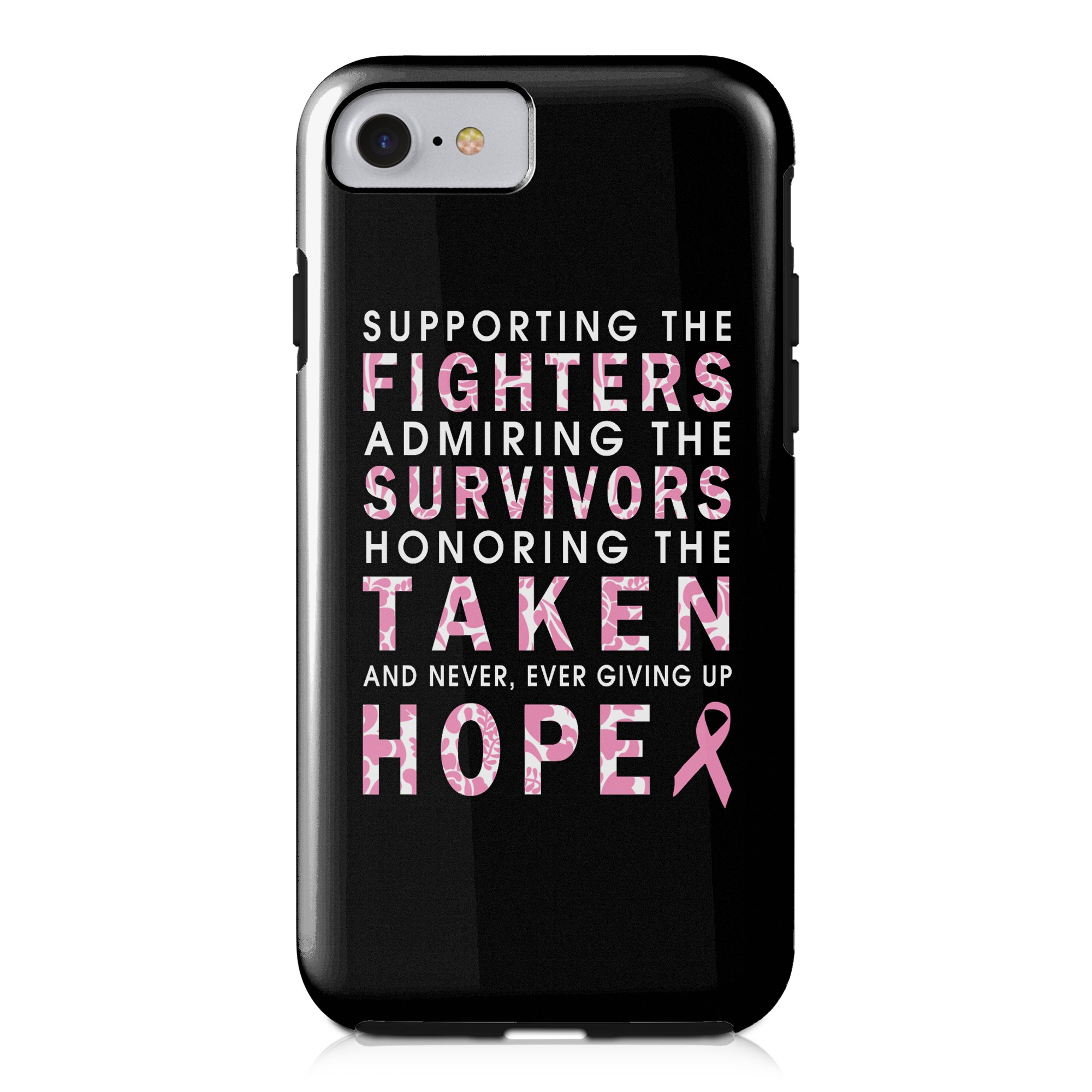  Supporting the Fighters Breast Cancer Awareness iPhone 7 Tough Case