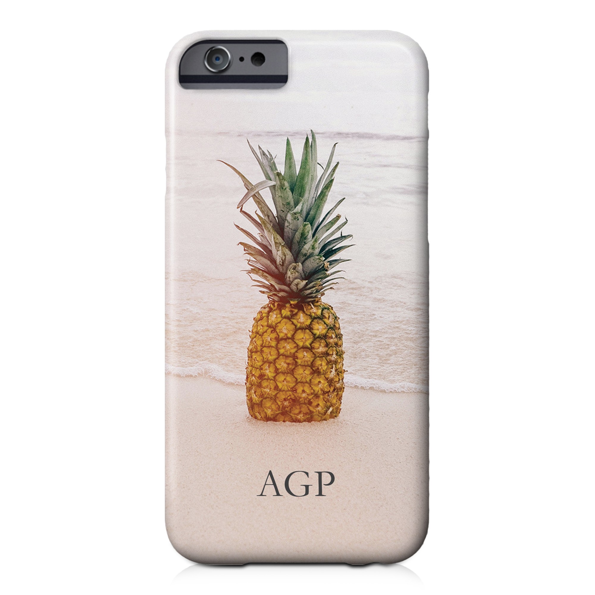 Sunset Pineapple Beach iPhone 6 Personalized Barely There Case