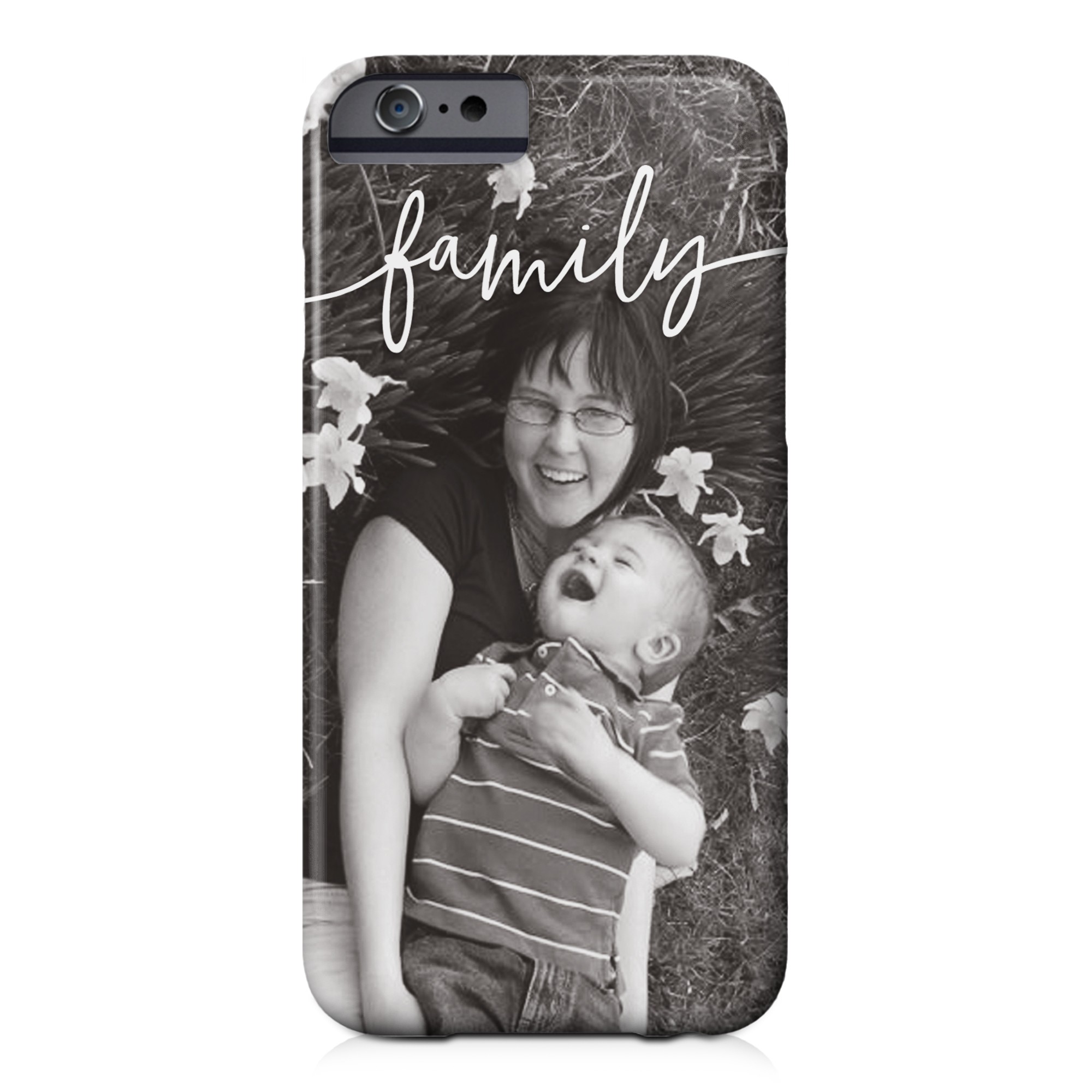 Family Script iPhone 6 Personalized Barely There Case