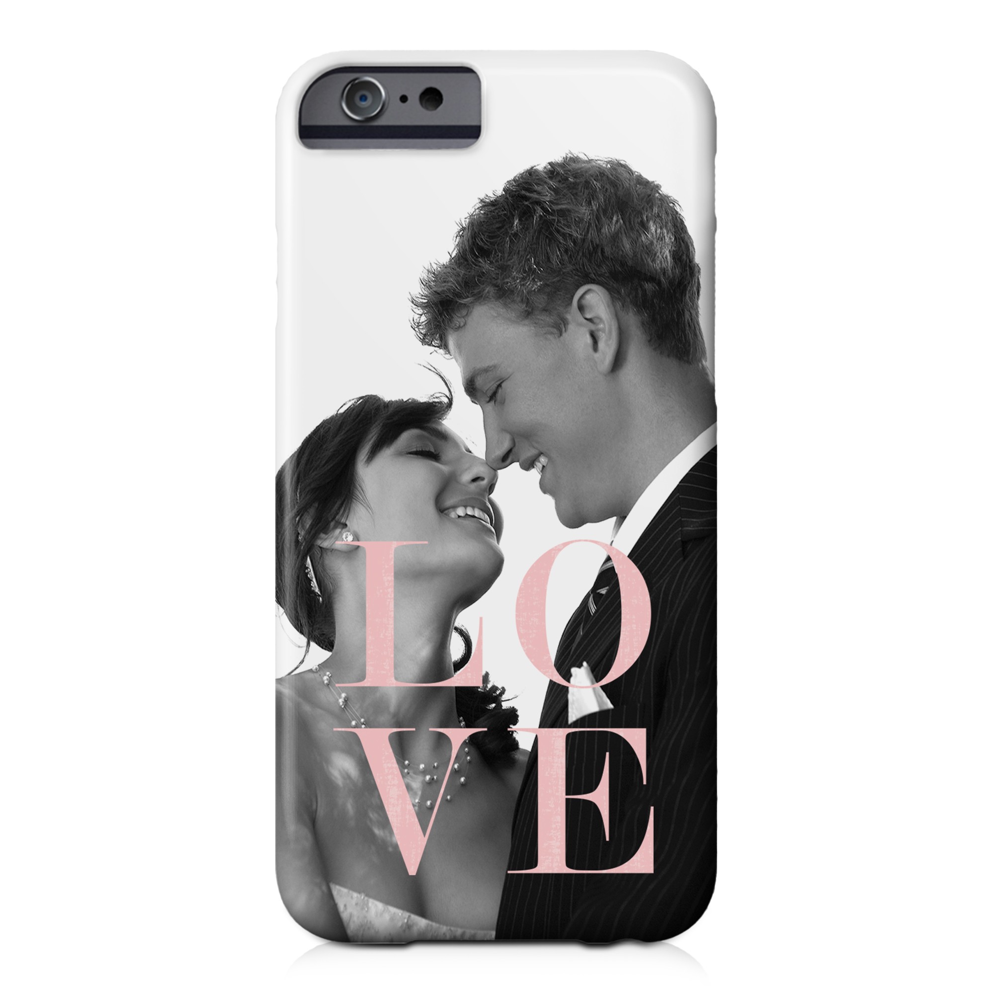Blush LOVE iPhone 6 Personalized Barely There Case