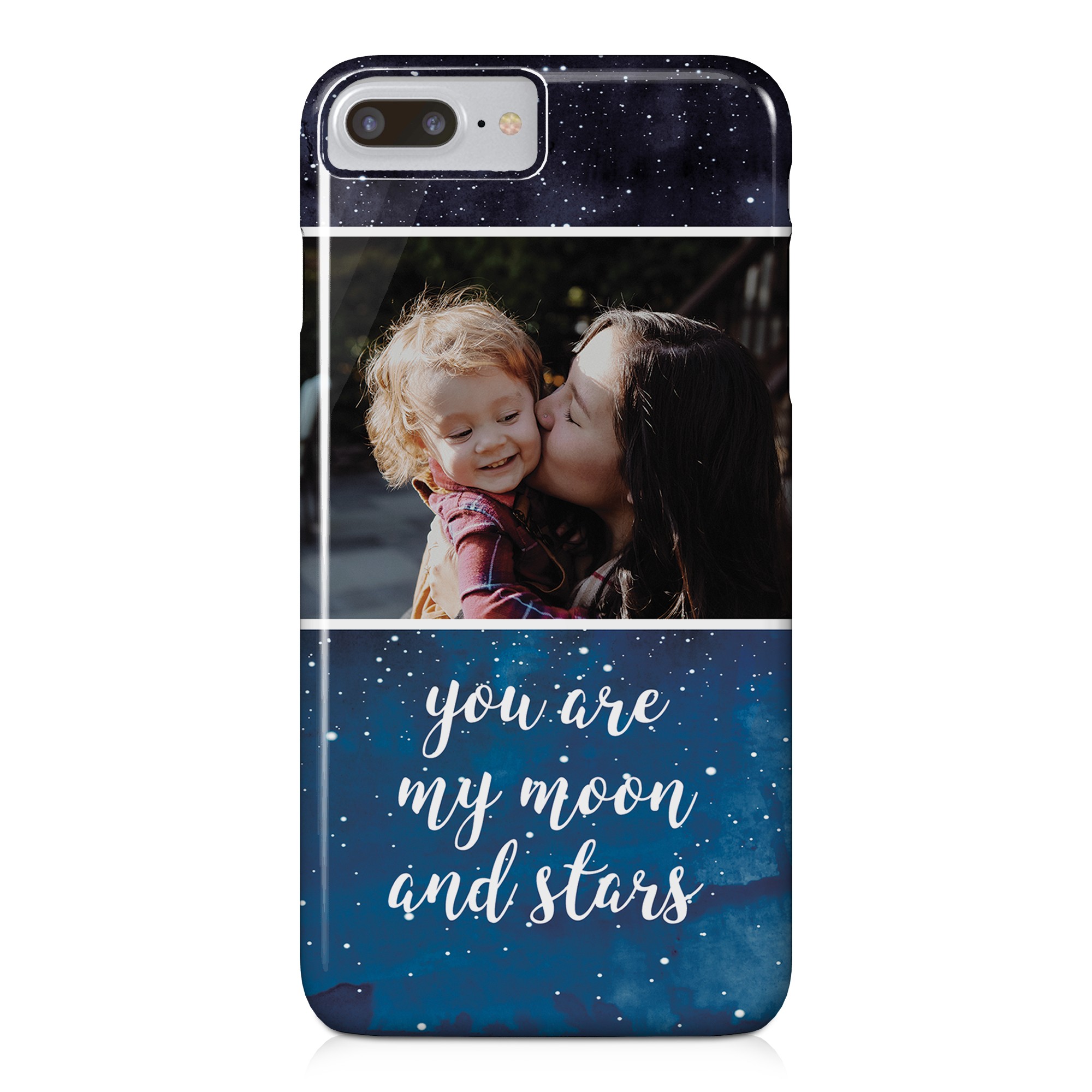 You are My Moon and My Stars iPhone 8 Plus Personalized Barely There Case