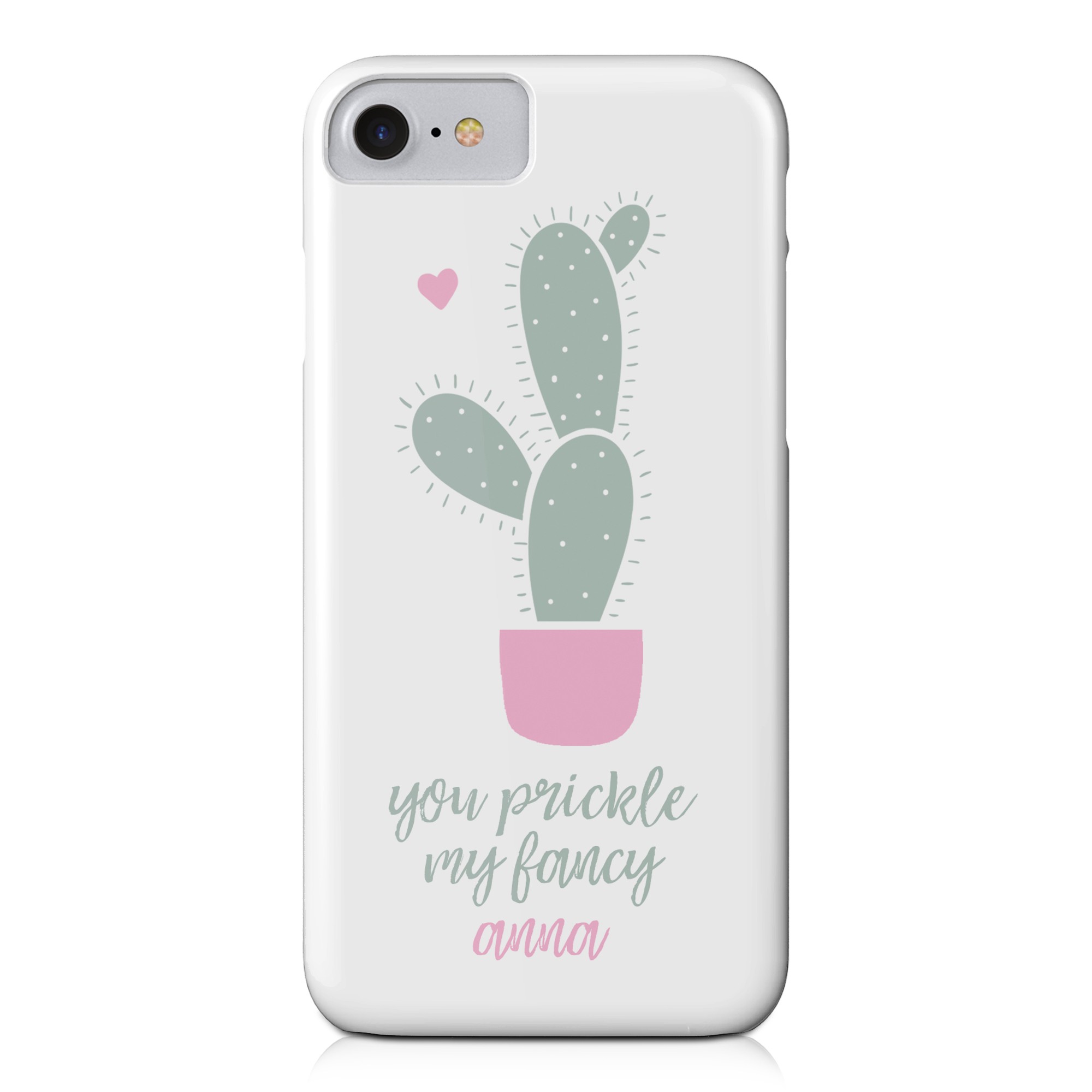 You Prickle My Fancy iPhone 7 Personalized Barely There Case