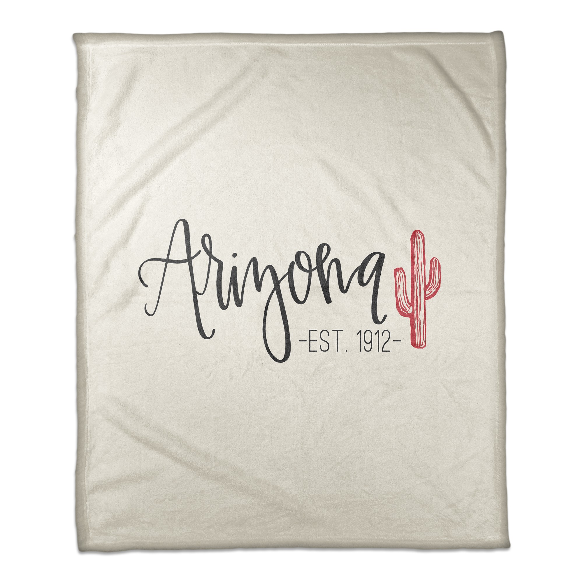 Arizona Established 50x60 Coral Fleece Blanket