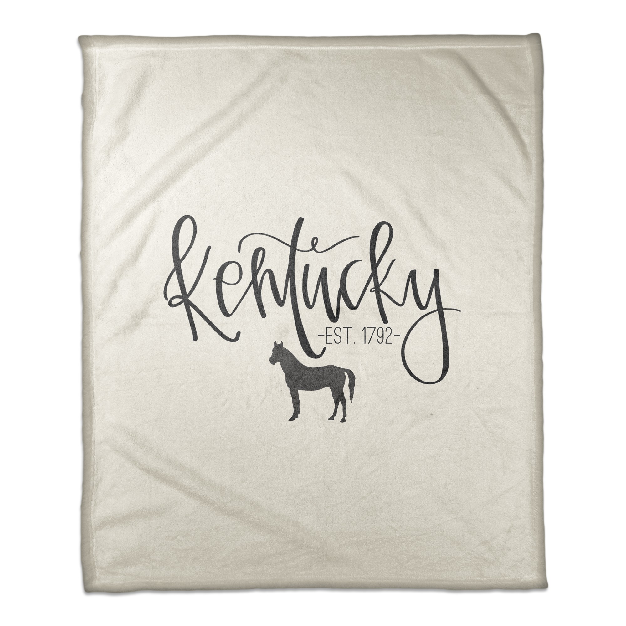 Kentucky Established 50x60 Coral Fleece Blanket