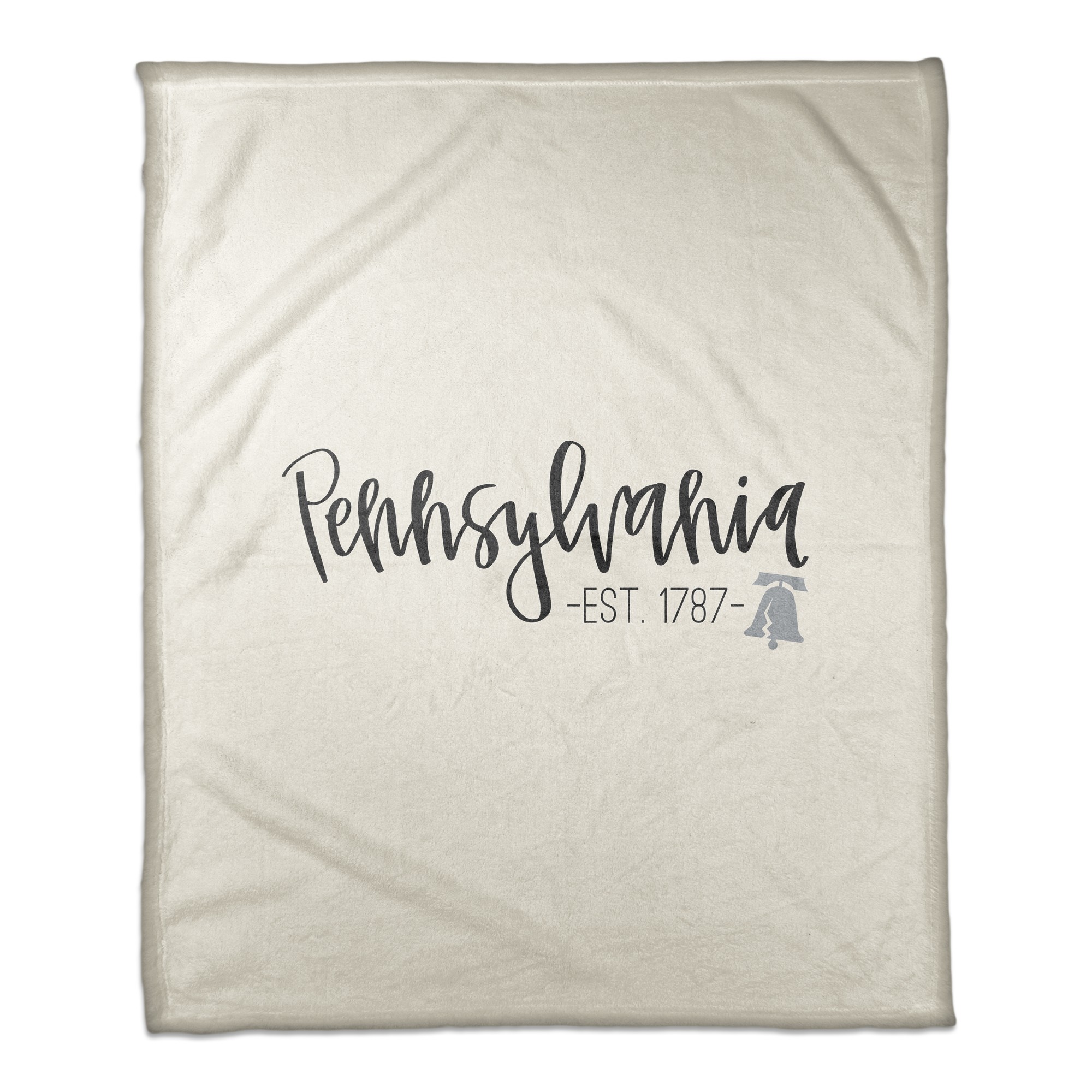 Pennsylvania Established 50x60 Coral Fleece Blanket