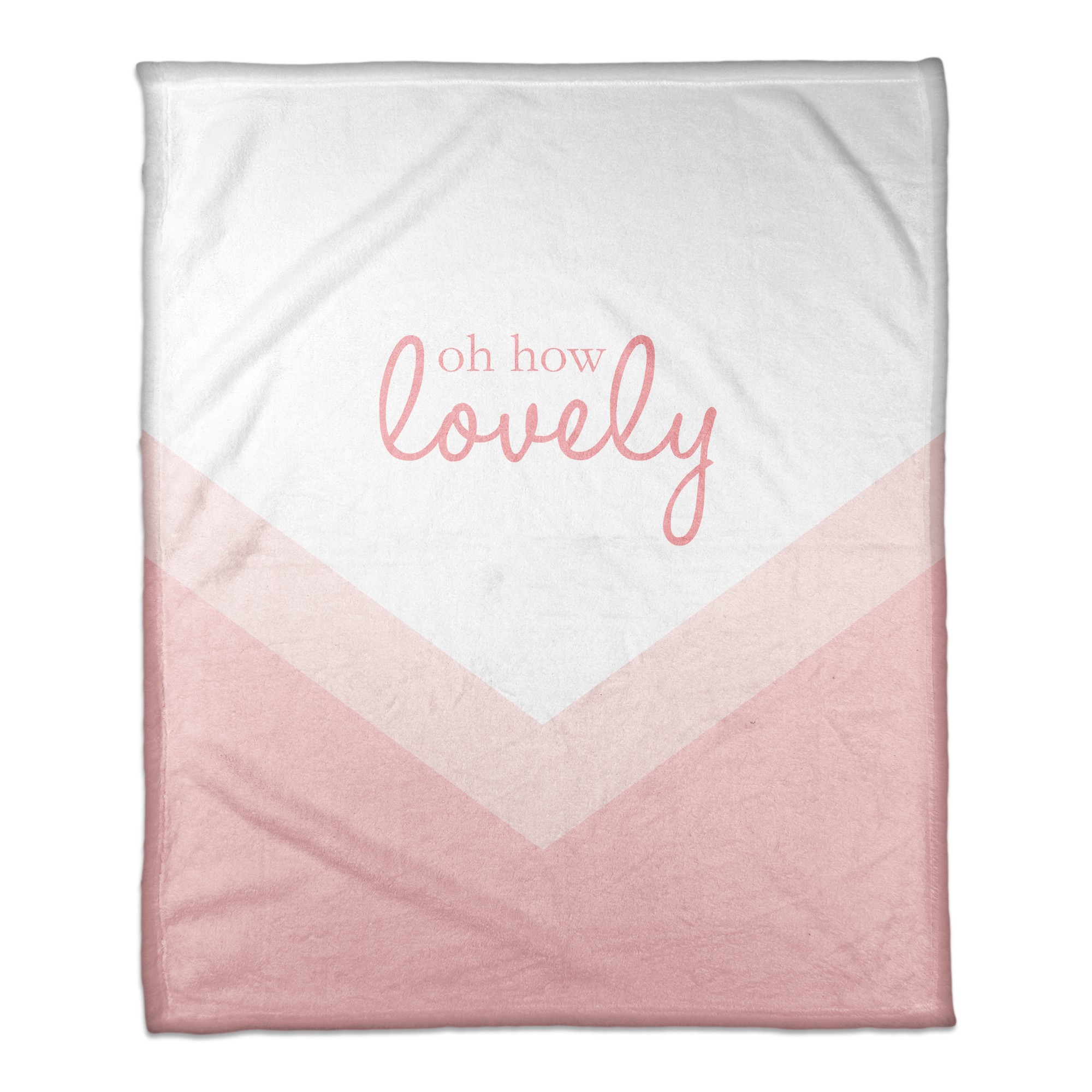 Oh How Lovely 50x60 Coral Fleece Blanket