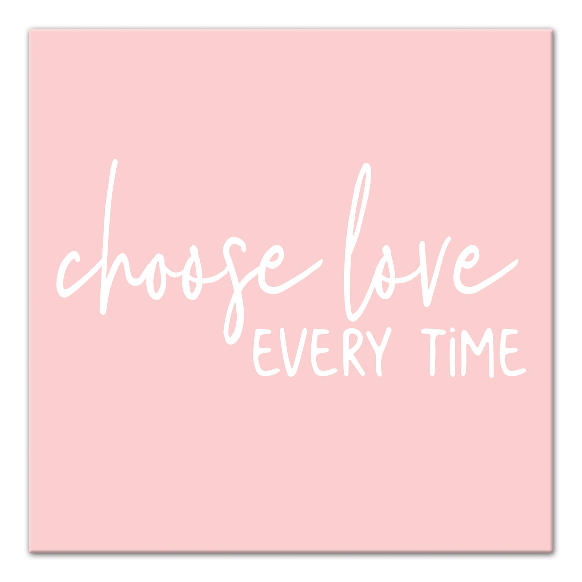 Choose Love 12x12 Canvas Wall Art