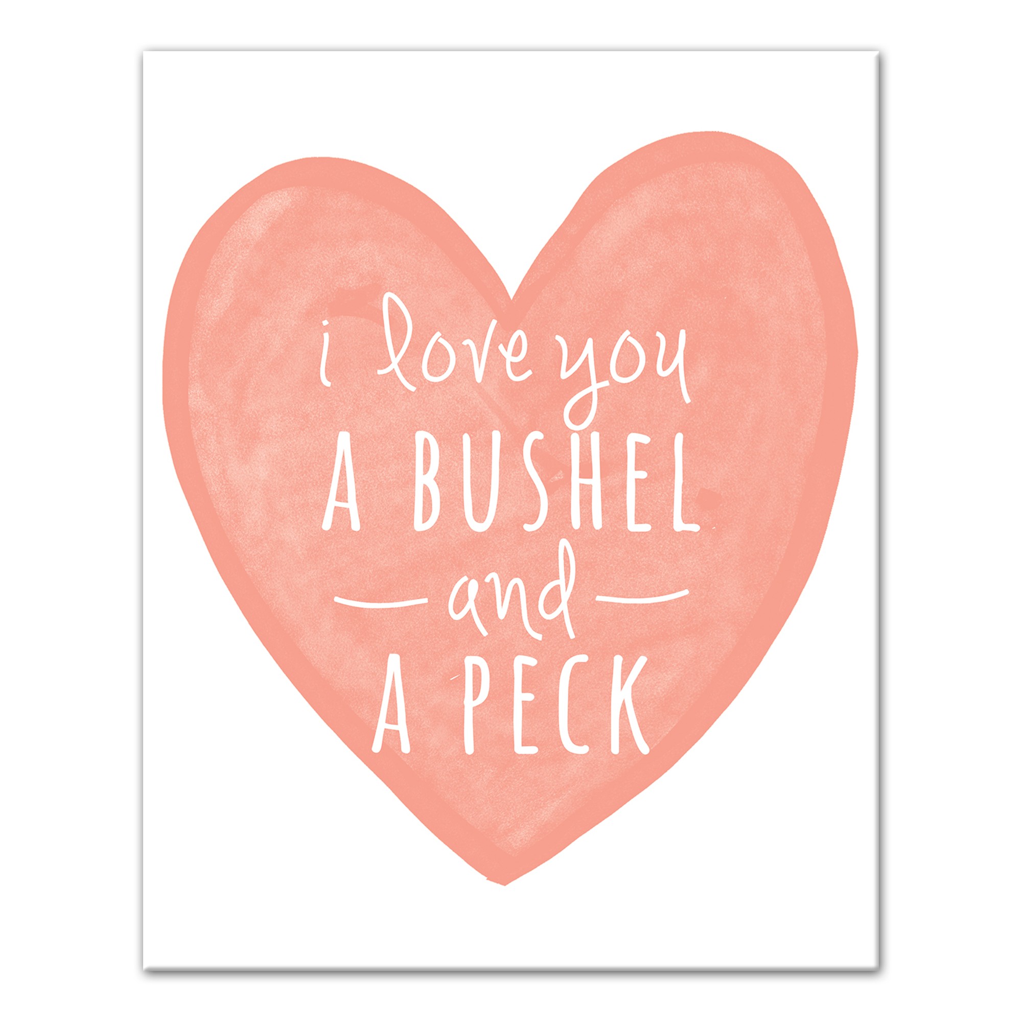 Bushel and a Peck 8x10 Tabletop Canvas