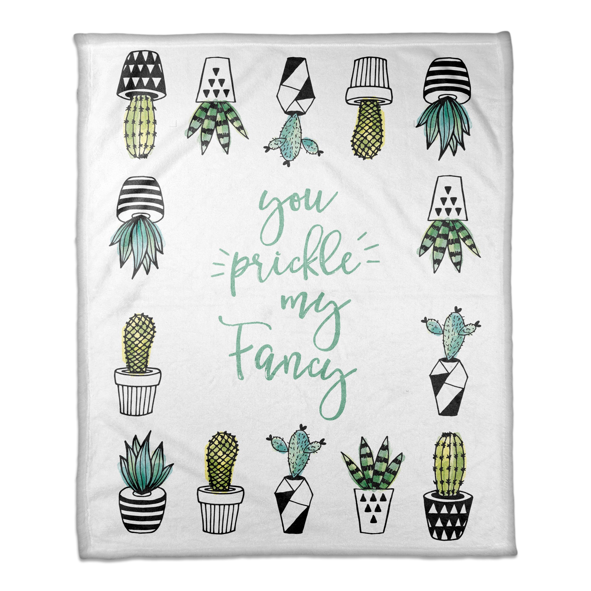 You Prickle My Fancy 30x40 Coral Fleece Blanket