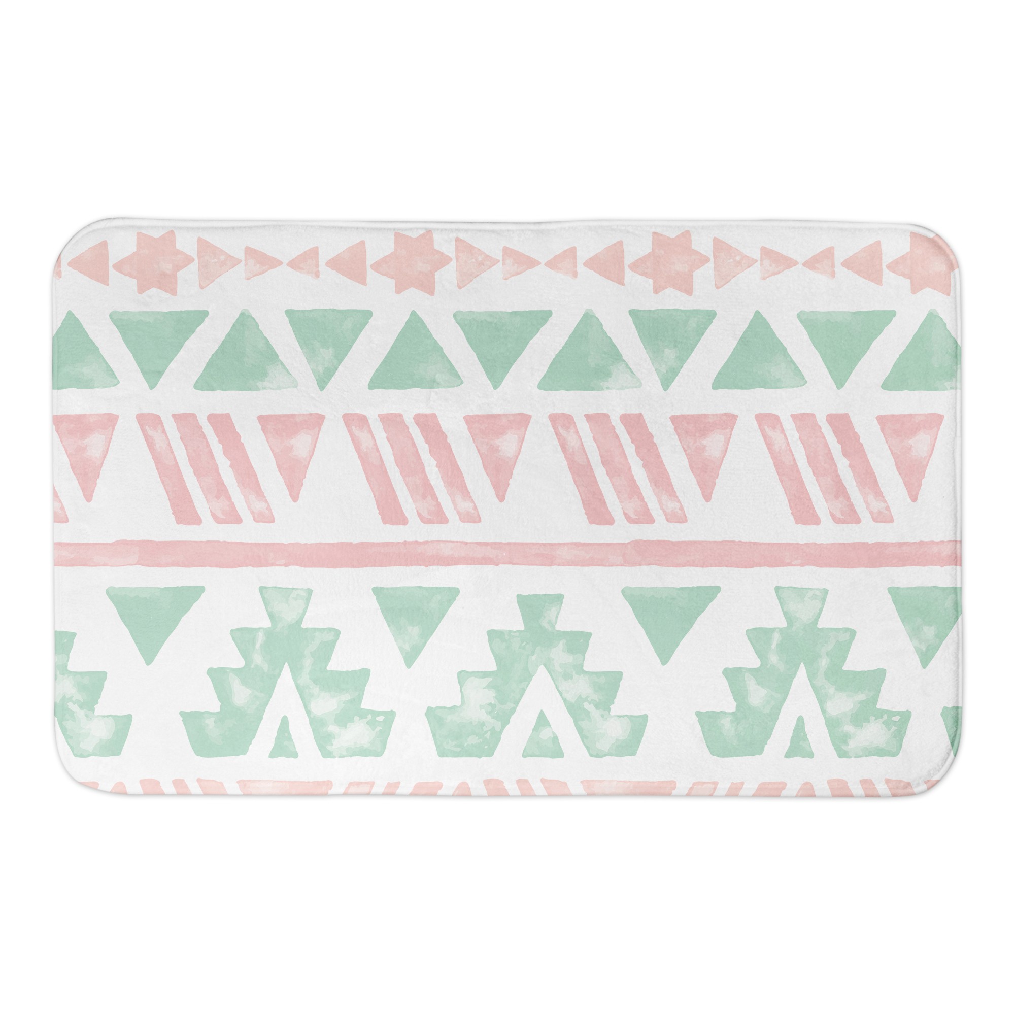 Aztec Pattern 34x21 Bath Mat
