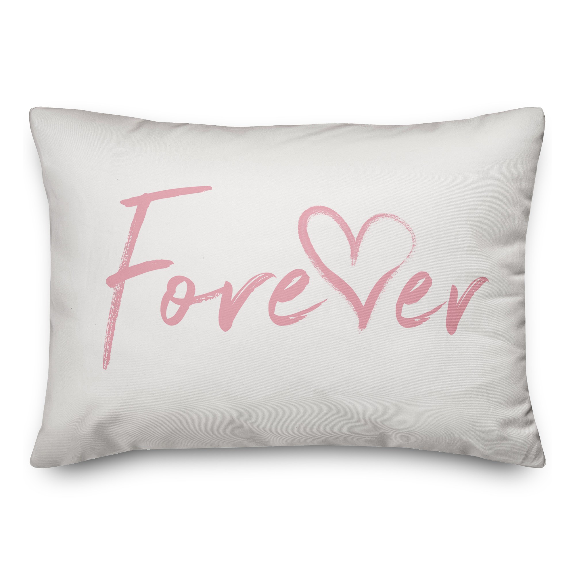 Forever Heart 14x20 Spun Poly Pillow
